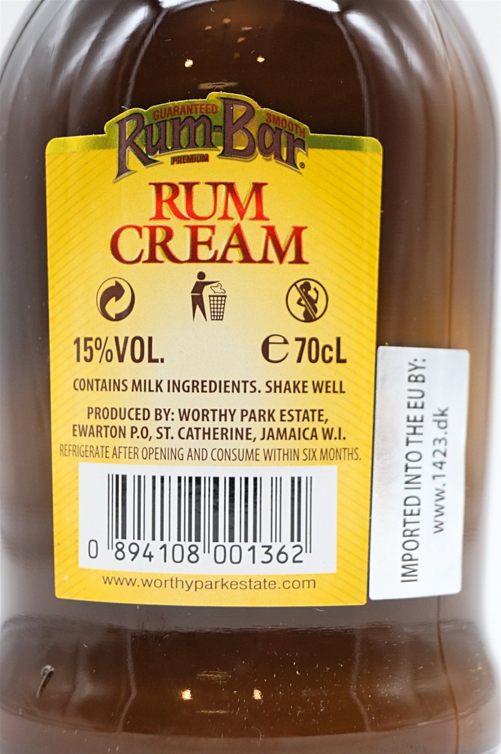 Worthy Park Estate  Rum-Bar Rum Cream