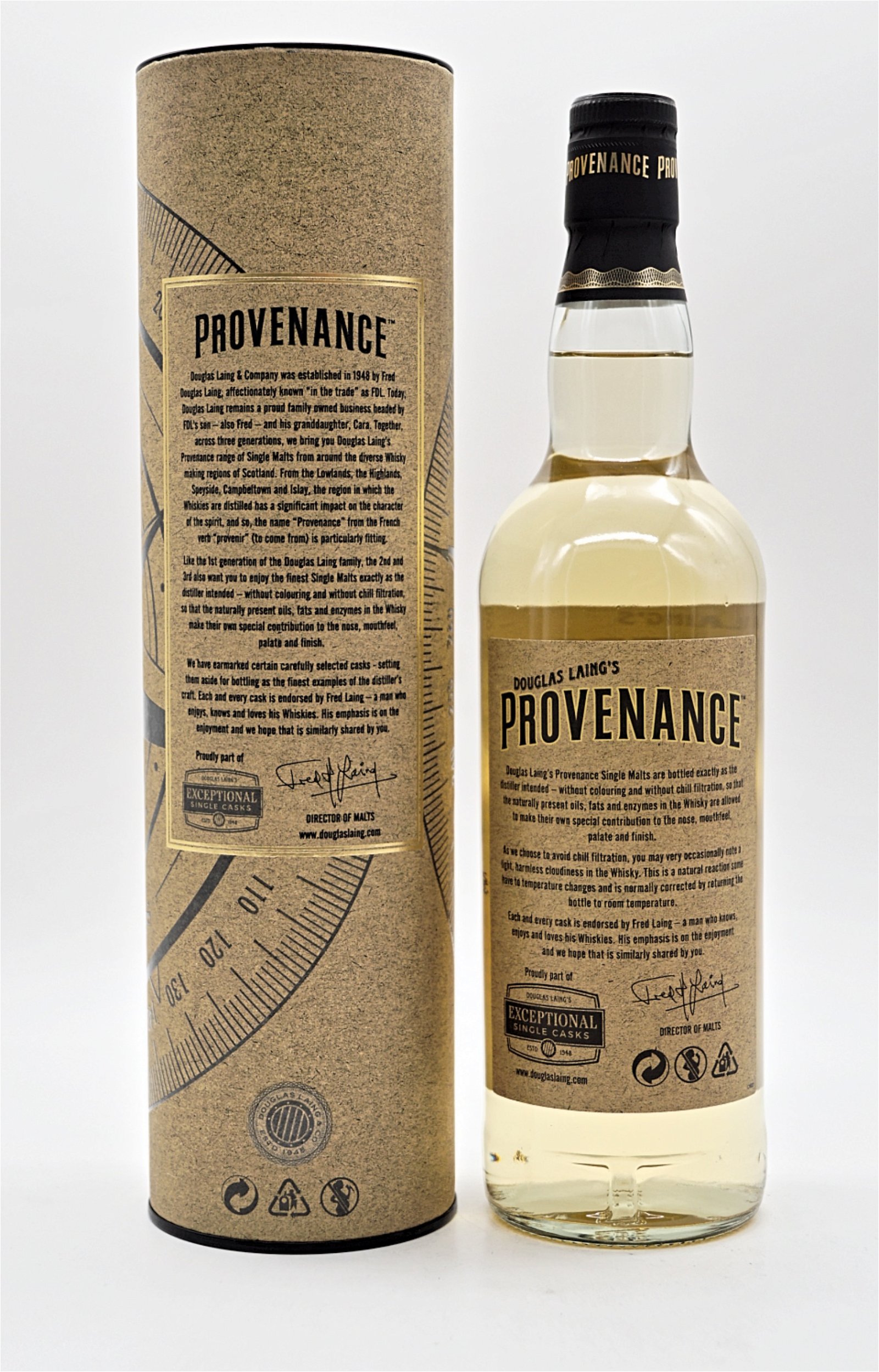 Provenance Speyburn Distillery 10 Jahre 2007/2017 359 Fl. Single Cask Single Malt Scotch Whisky