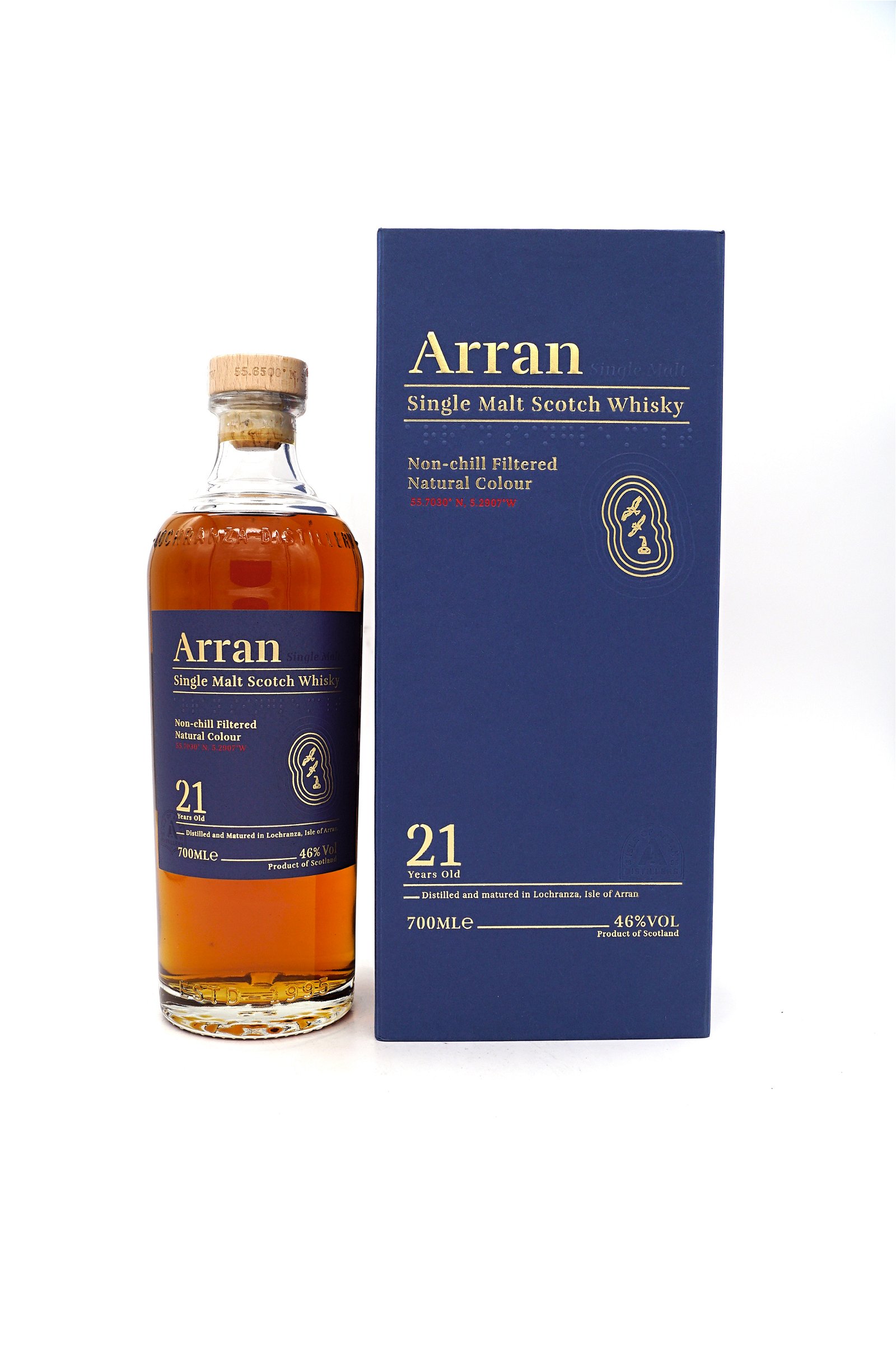 The Arran 21 Jahre Single Malt Scotch Whisky