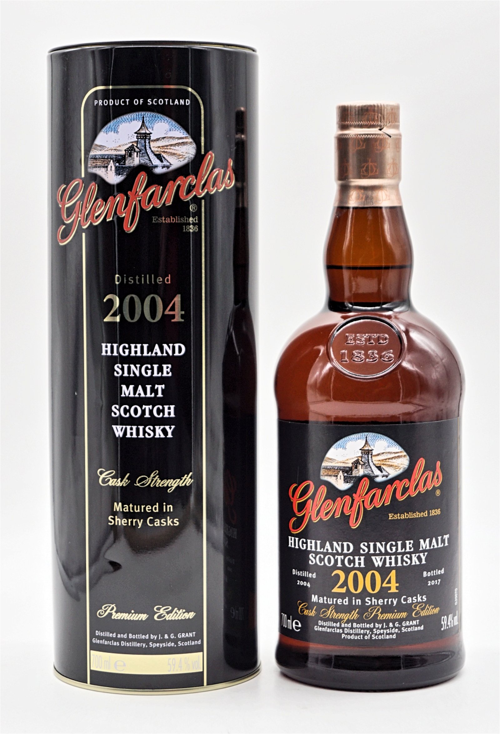 Glenfarclas 2004/2017 Premium Edition Cask Strength Highland Single Malt Scotch Whisky