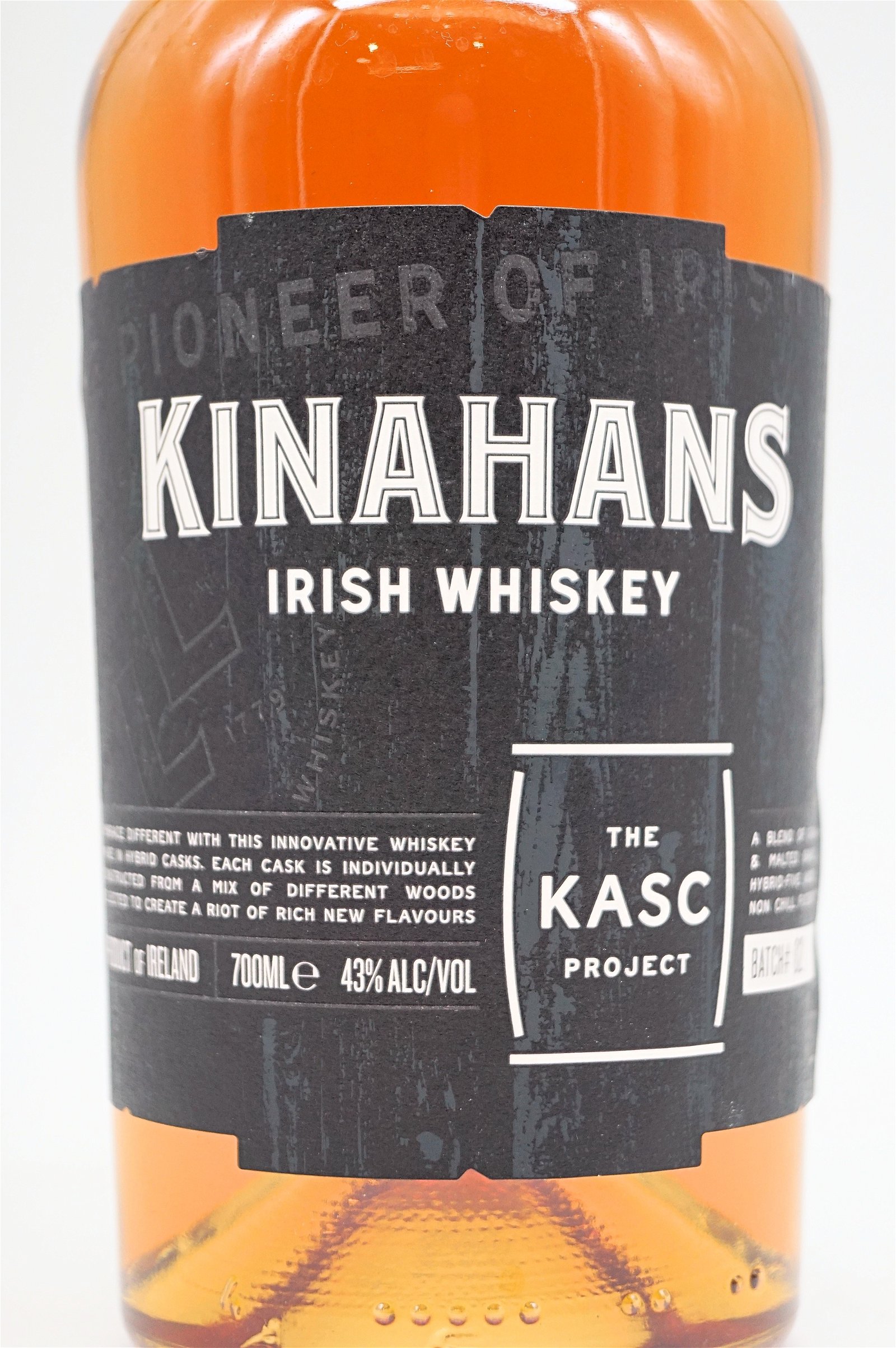 Kinahans The Kasc Project Irish Whiskey
