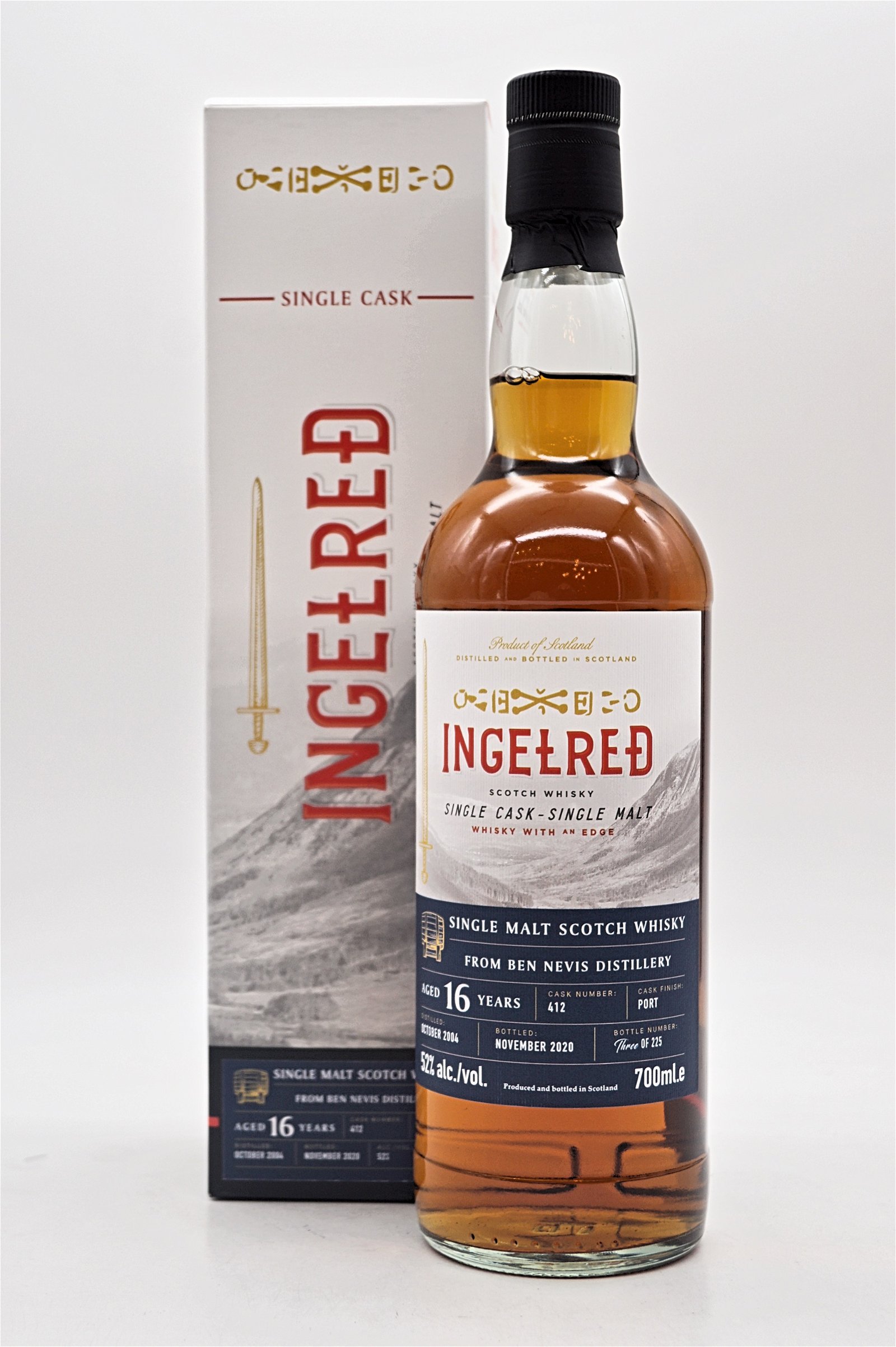 Blackadder Ingelred 16 Jahre Ben Nevis Port Cask Finish Single Malt Scotch Whisky