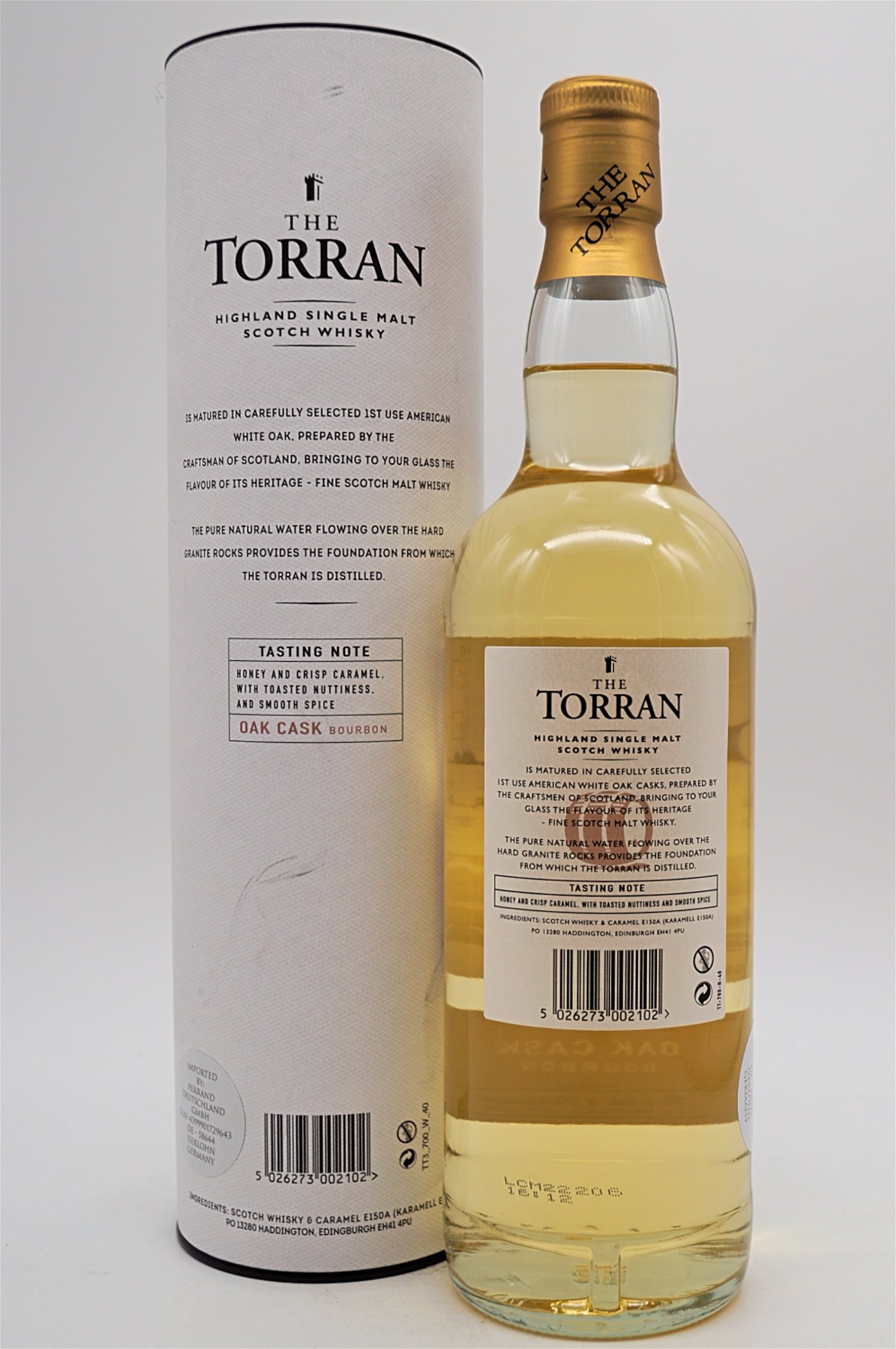 The Torran Matured in Oak Casks Highland Single Malt Scotch Whisky