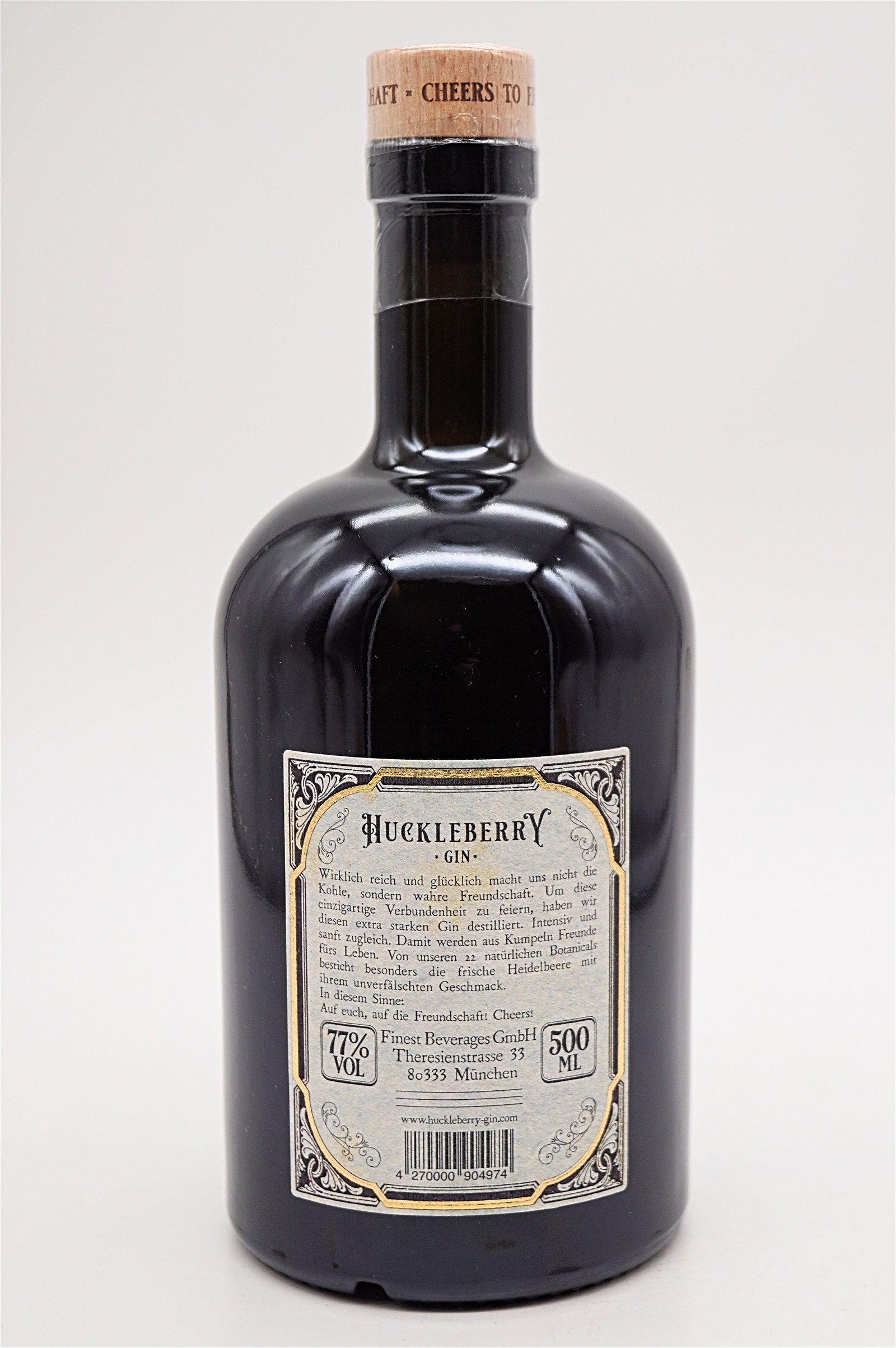 Huckleberry Gin Strong Limited Edition
