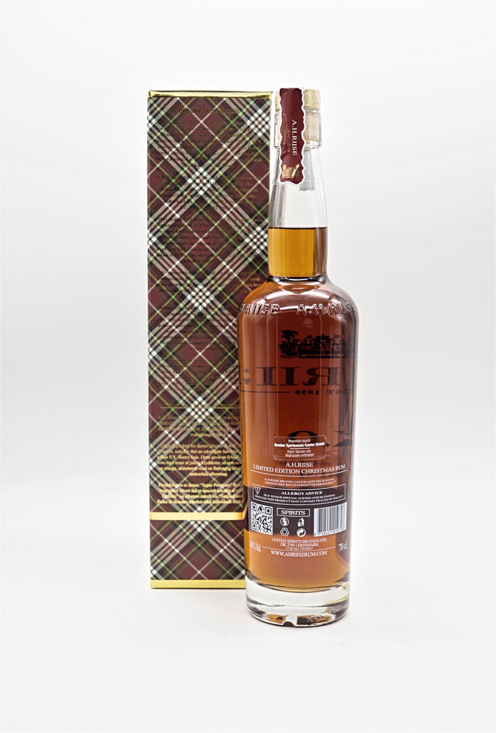 A.H. Riise XO Reserve Rum Christmas Limited Edition