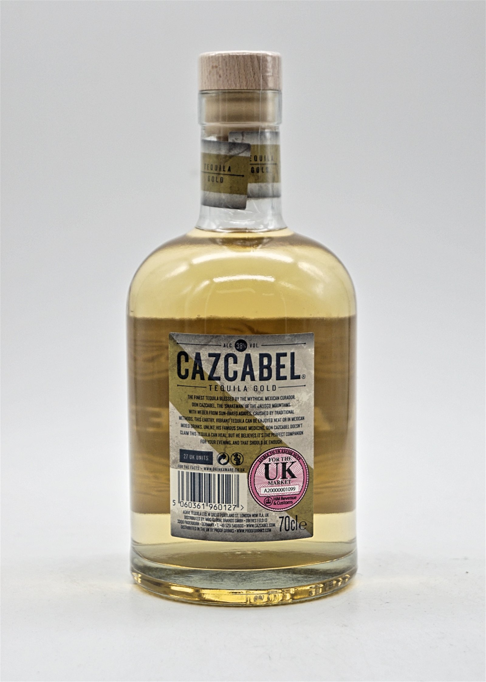 Cazcabel Tequila Gold