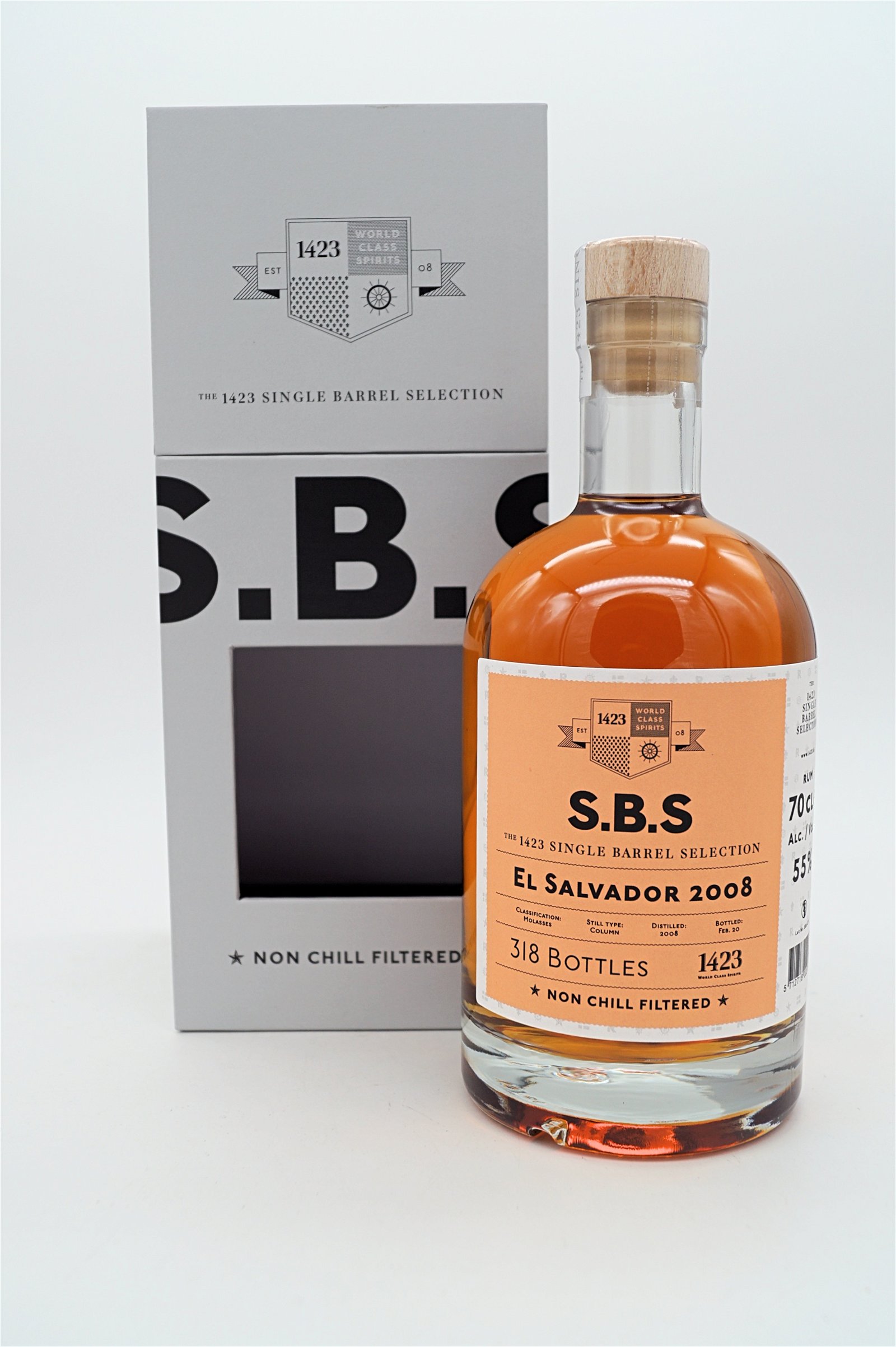 SBS El Salvador 2008 Single Barrel Selection Rum