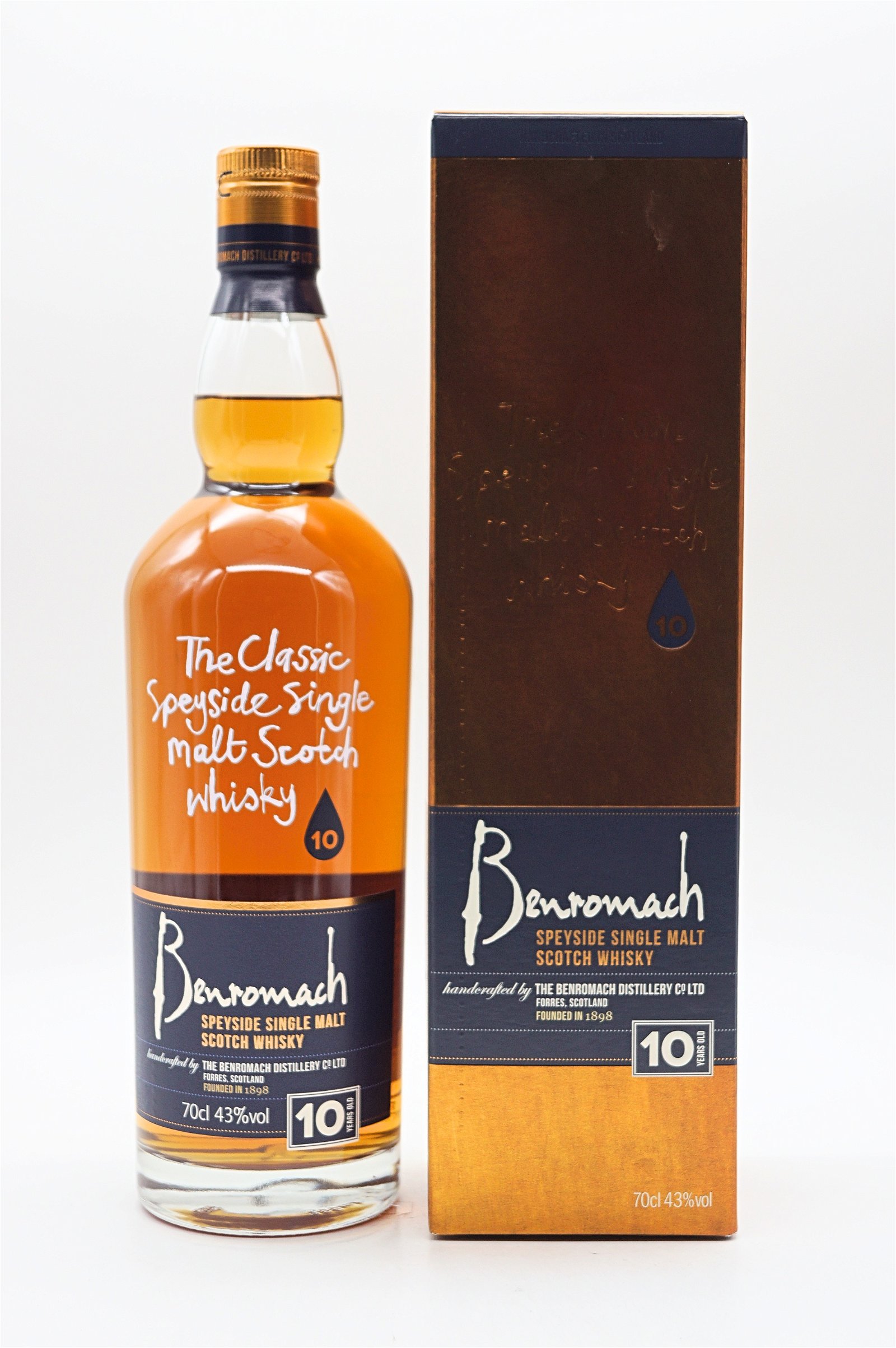 Benromach 10 Jahre Single Malt Scotch