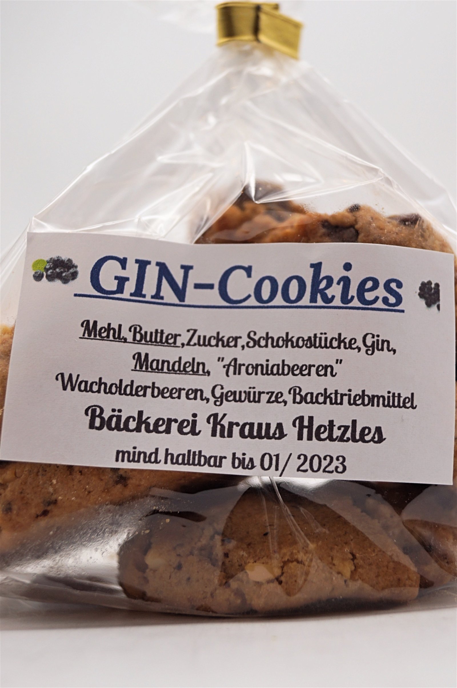 Whiskybäckerei Kraus Gin-Cookies