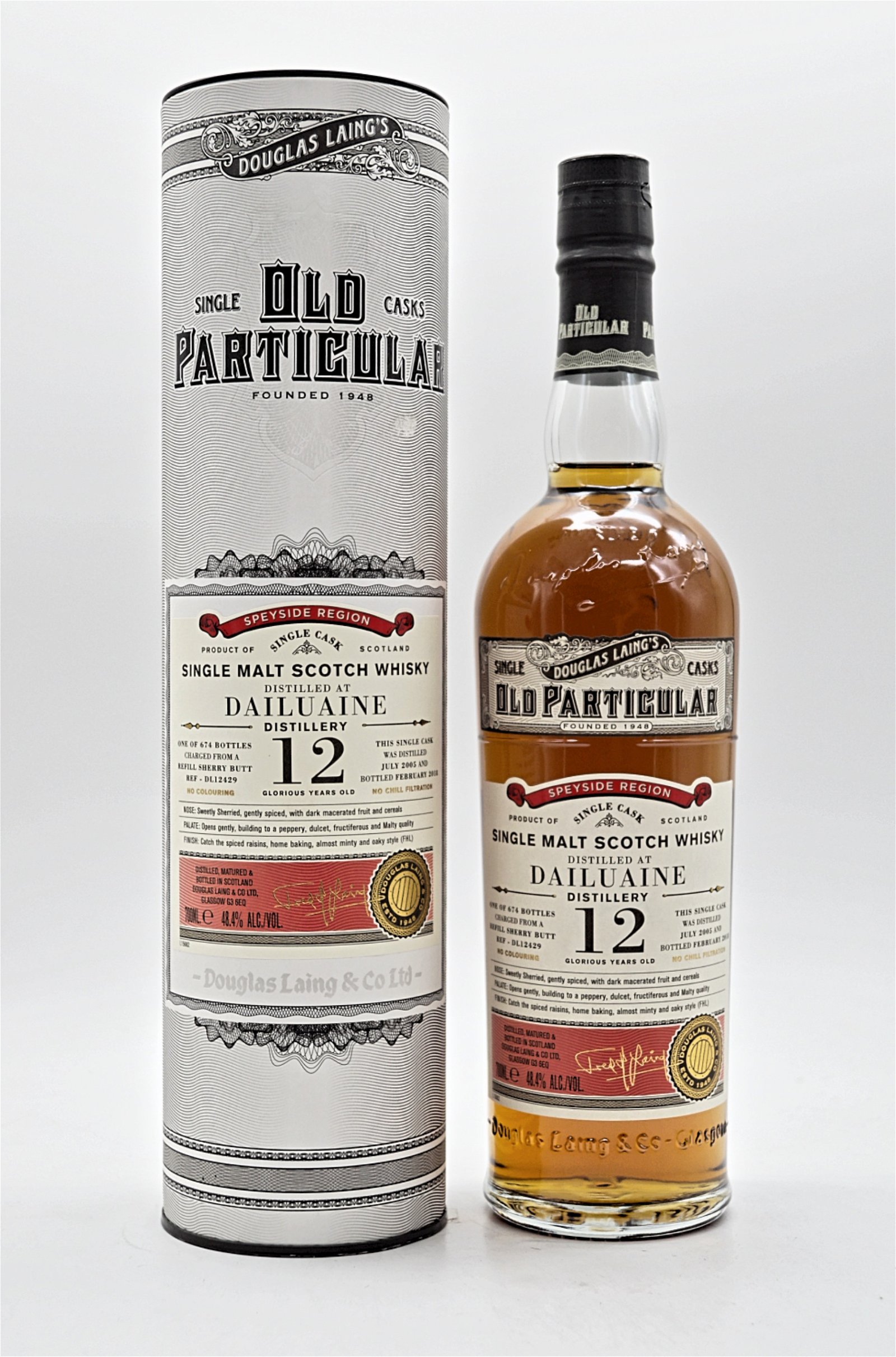 Old Particular Dailuaine Distillery 12 Jahre 2005/2018 48,4% 674 Fl. Single Cask Single Malt Scotch Whisky