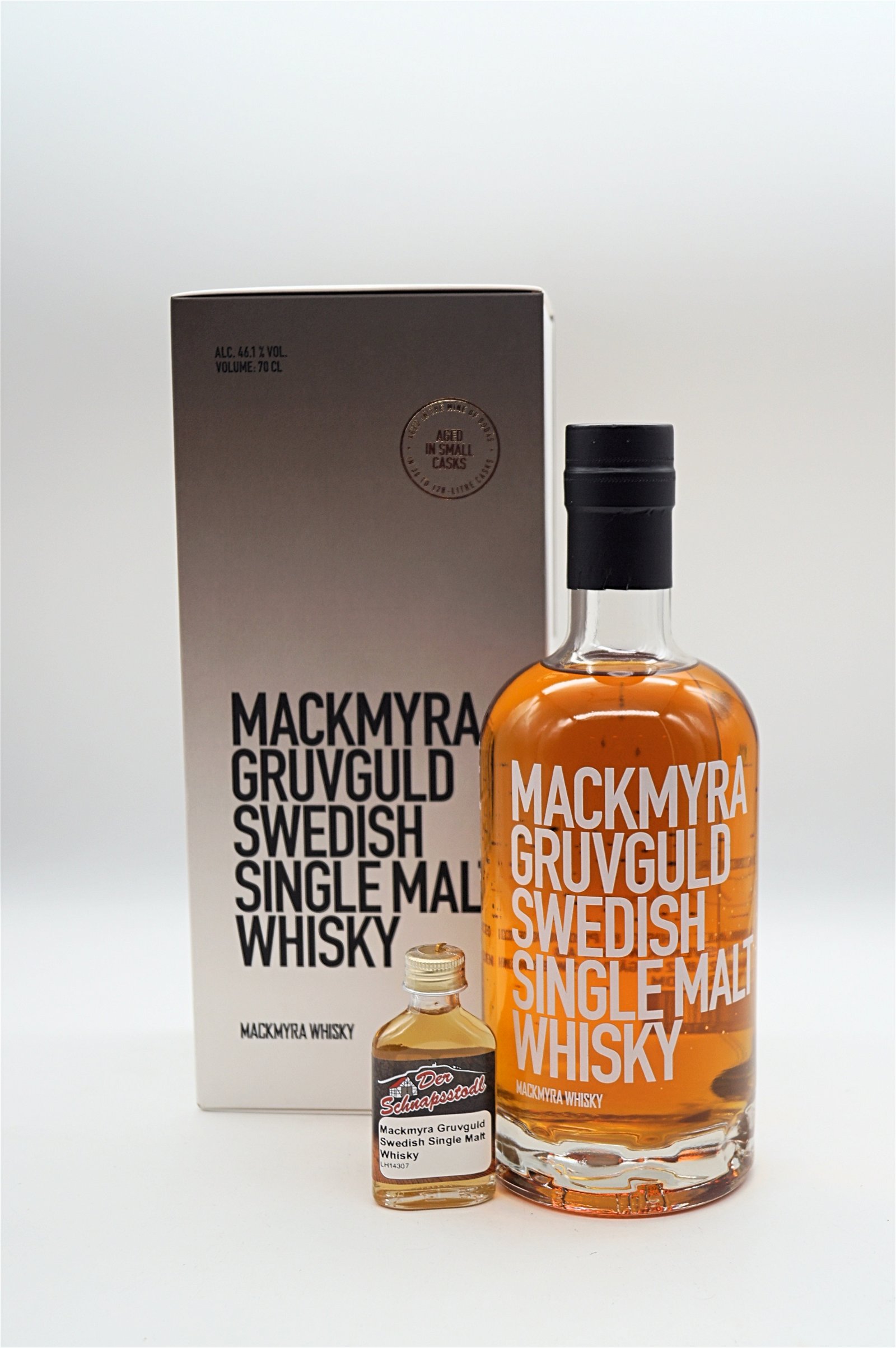 Mackmyra Gruvguld Swedish Single Malt Whisky Sample 20 ml