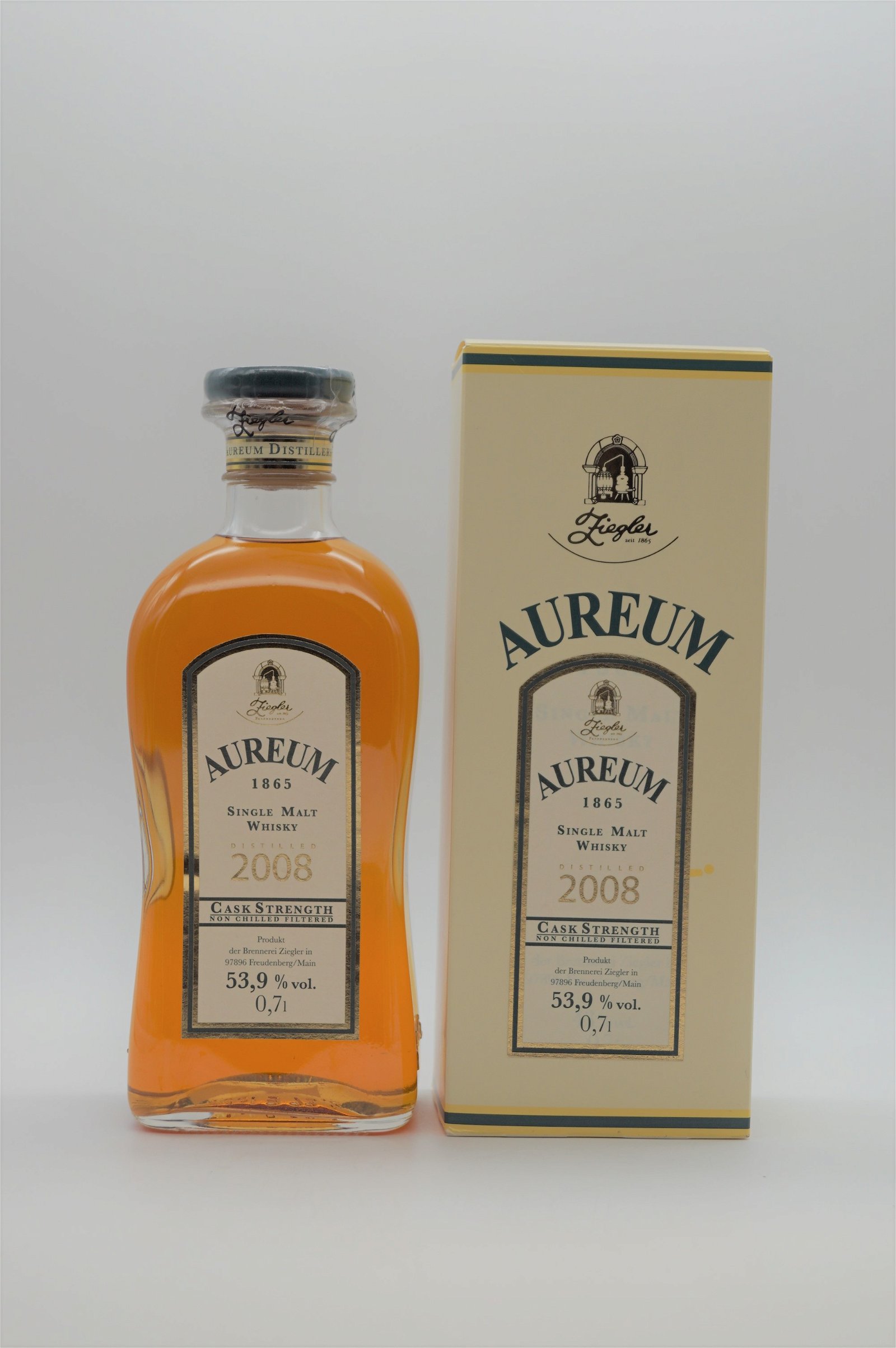 Aureum Cask Strength Single Malt Whisky 2008
