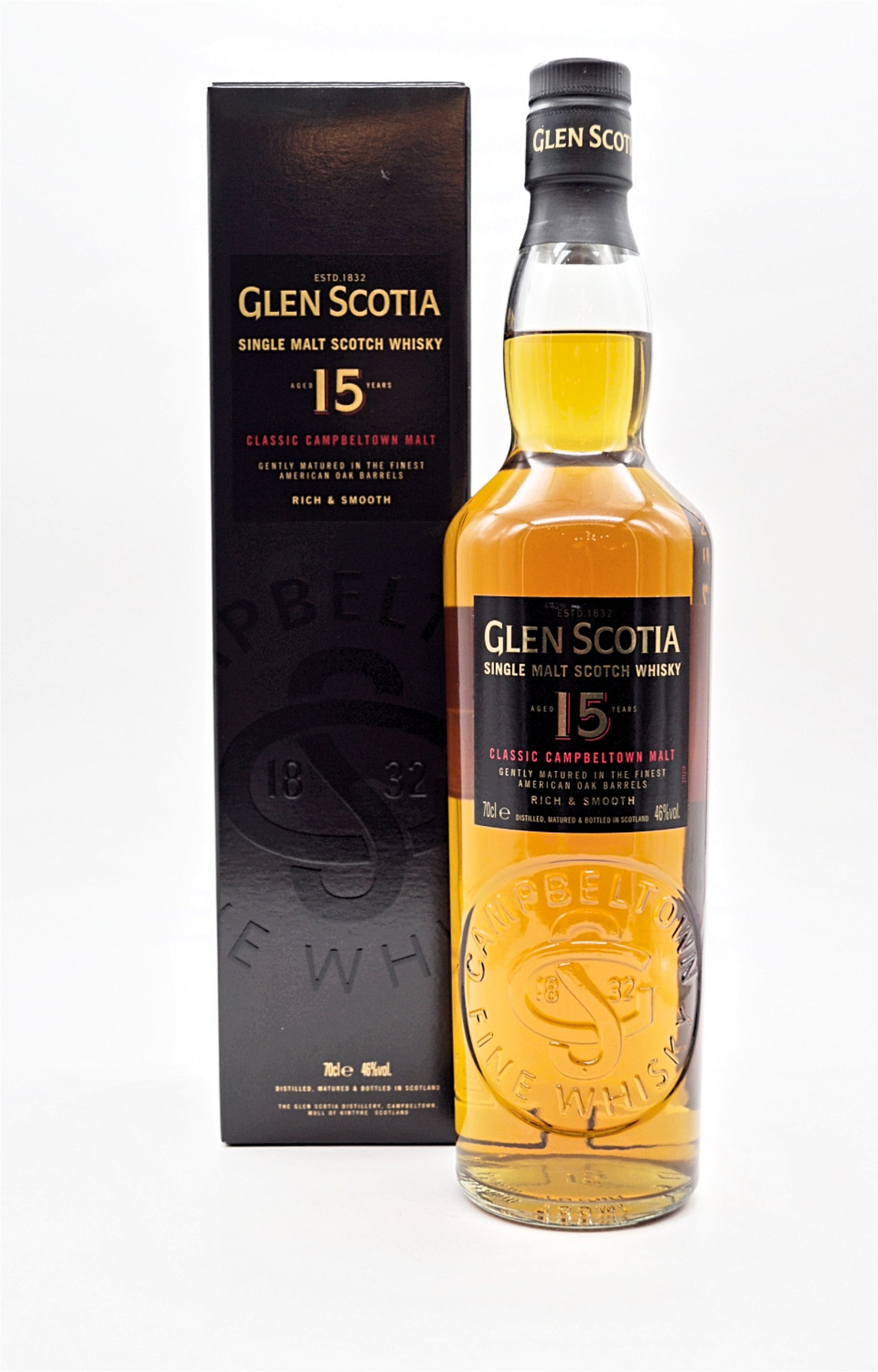 Glen Scotia 15 Jahre Classic Campbeltown Single Malt Scotch Whisky