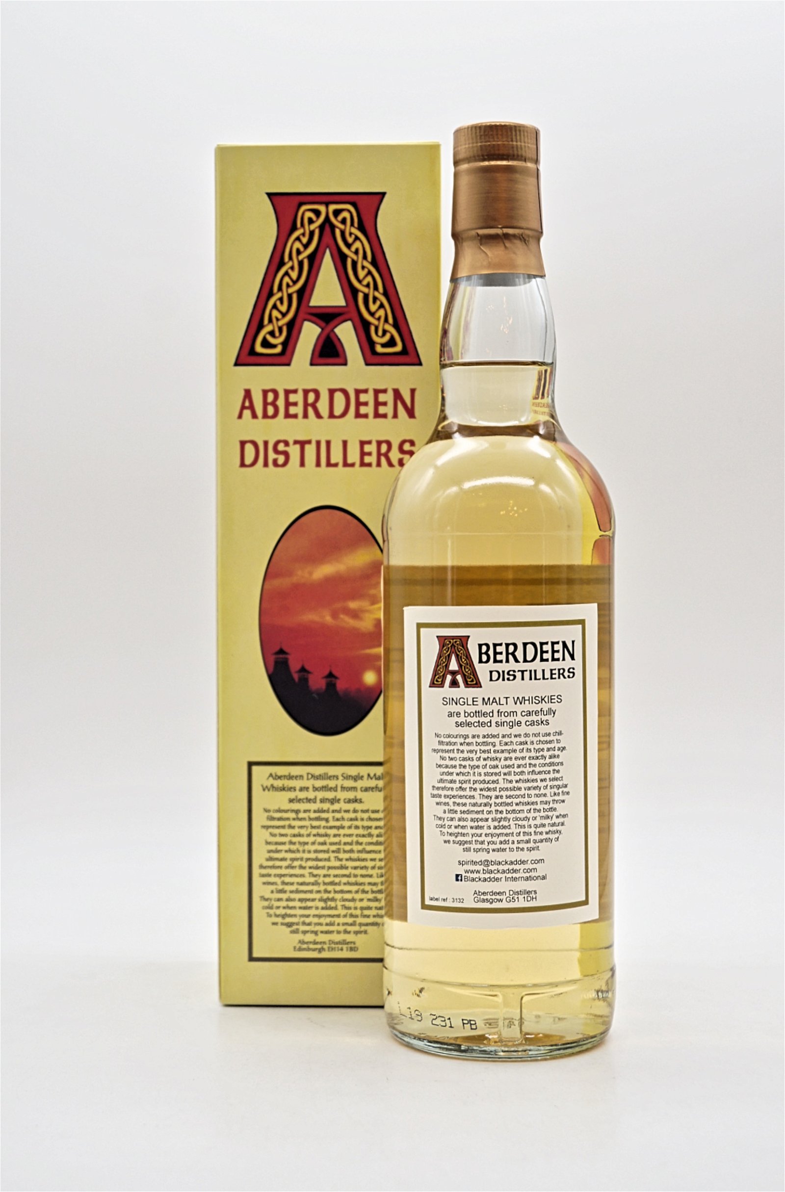 Aberdeen Distillers 10 Jahre Fettercairn Cask Ref 2019-086 Highland Single Malt Scotch Whisky
