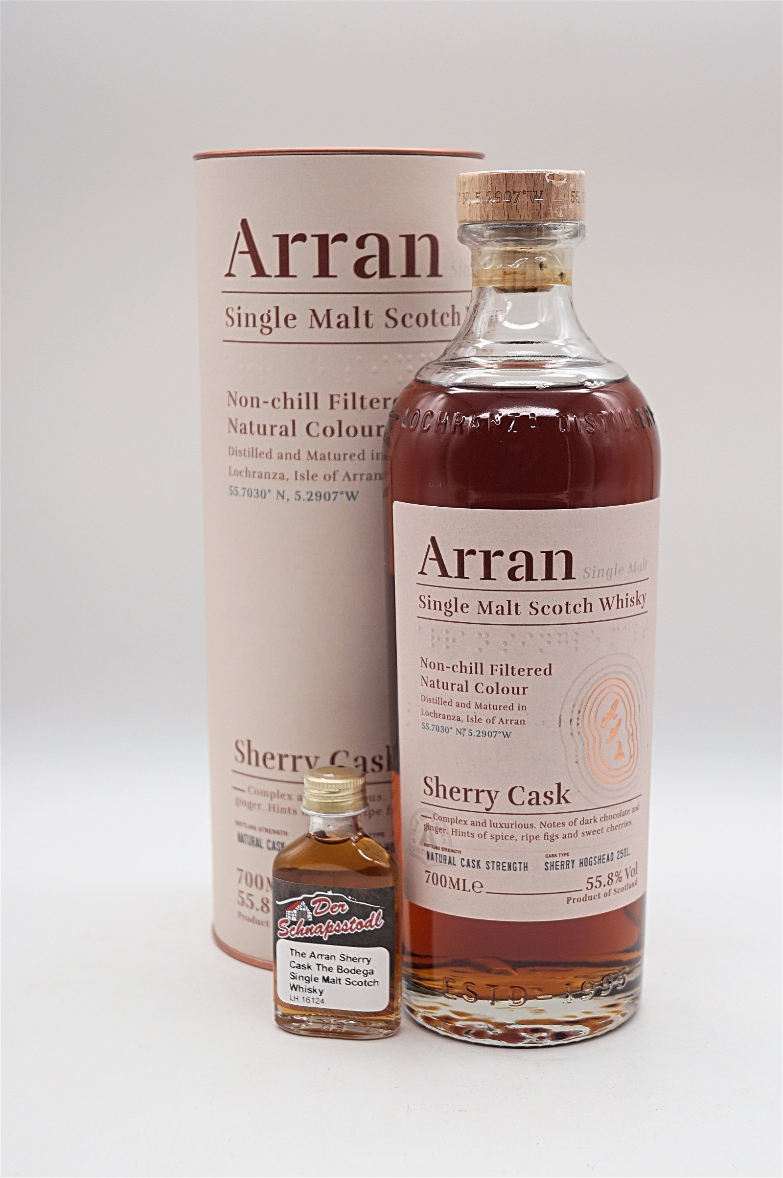 The Arran Sherry Cask The Bodega Single Malt Scotch Whisky 20ml Sample
