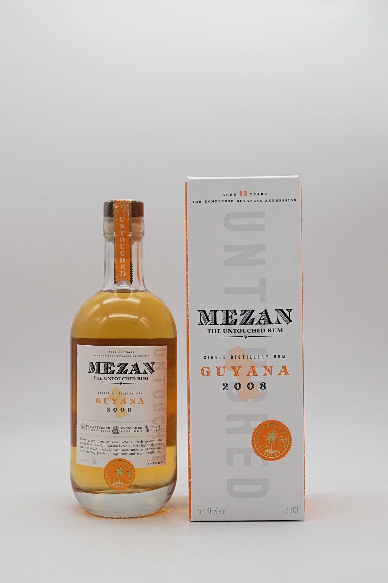 Mezan Guyana 2008 Single Distillery Rum