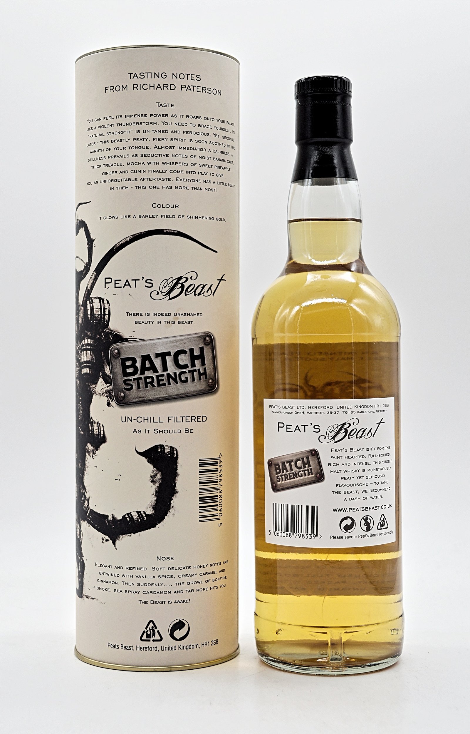 Peats Beast Intensely Peated Batch Strength Single Malt Scotch Whisky
