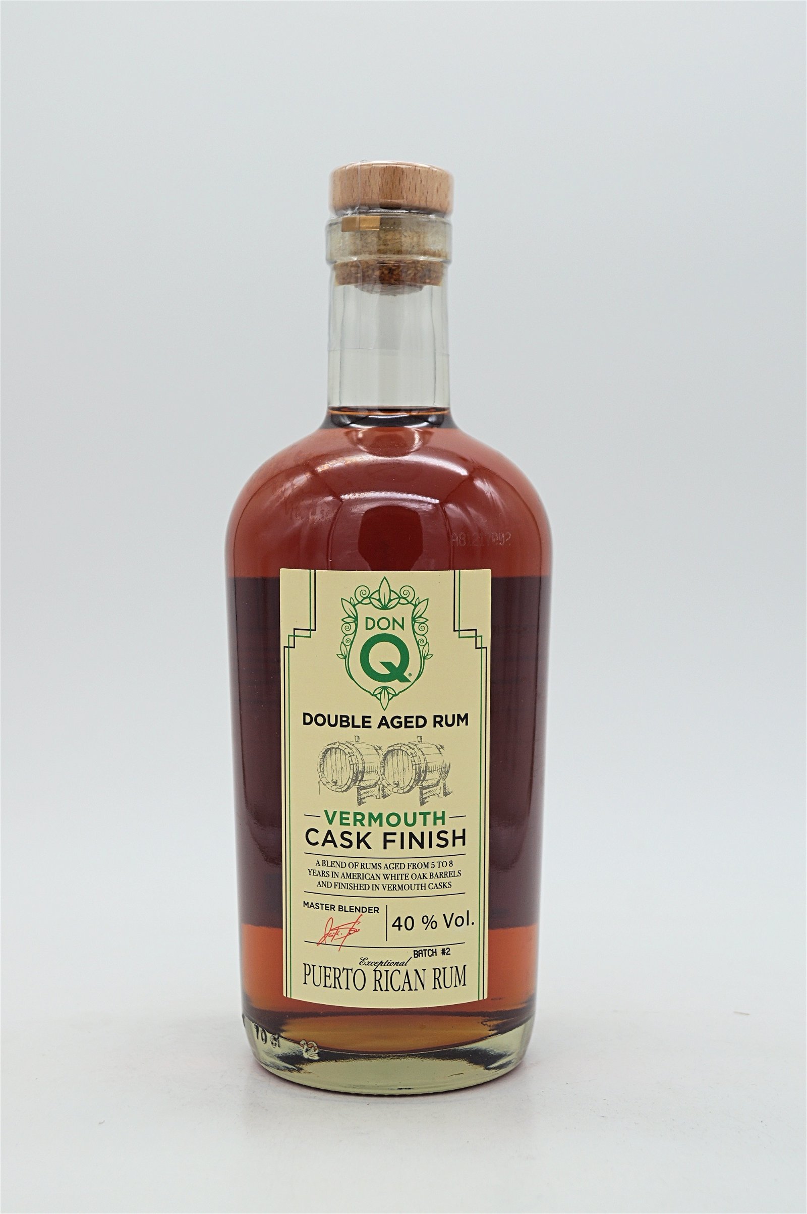 Don Q Vermouth Cask Finish Double Aged Puerto Rican Rum