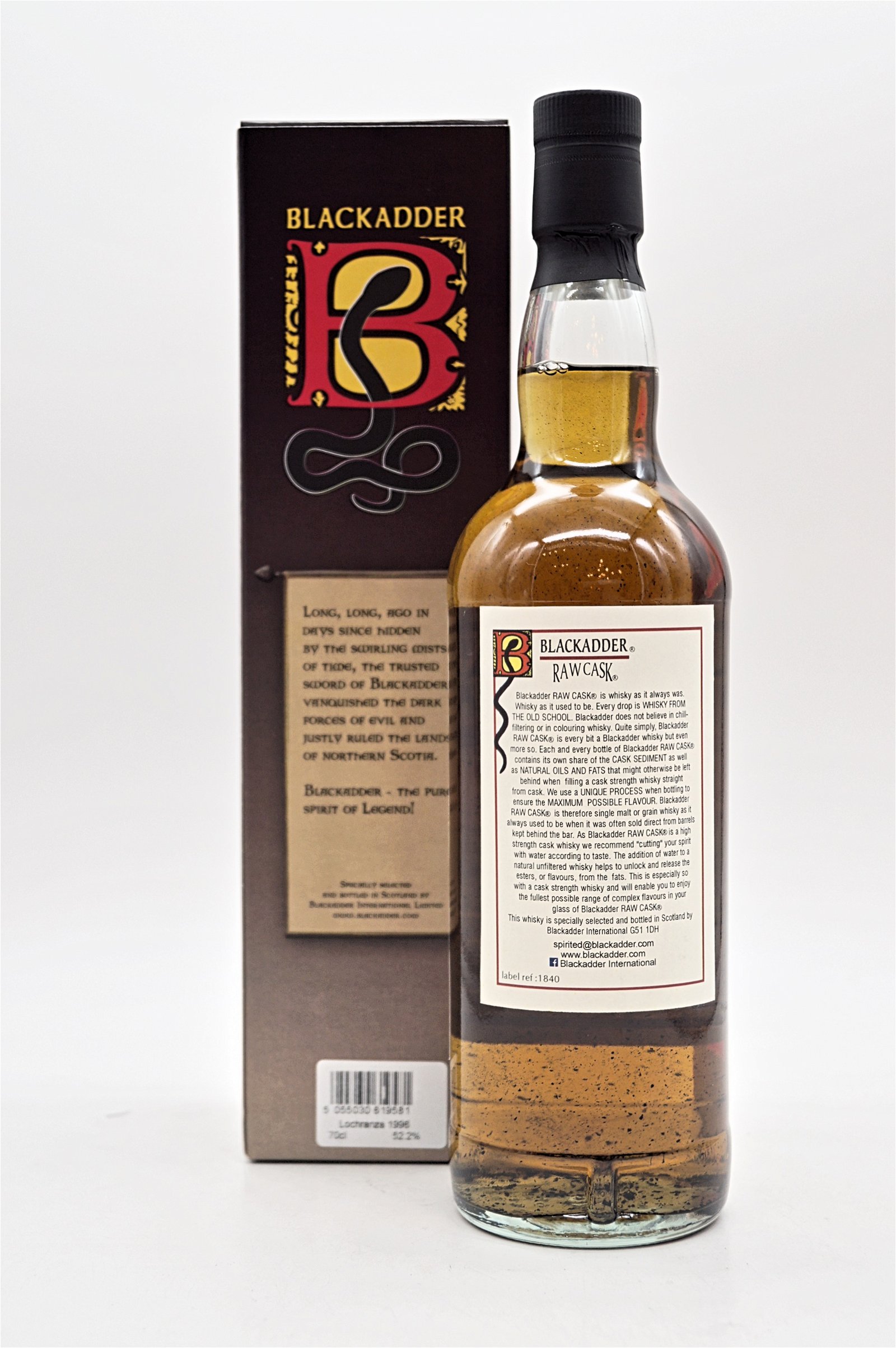 Blackadder 23 Jahre Lochranza (Arran) Raw Cask No 932 Single Malt Scotch Whisky