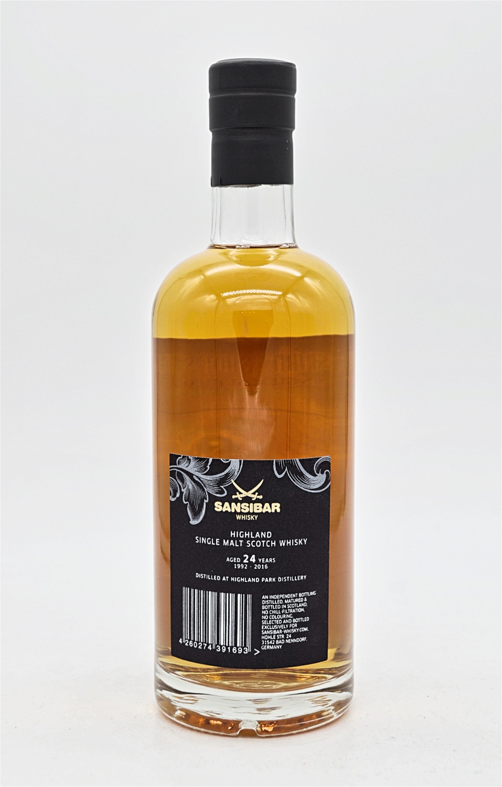 S-Spirits Shop Selection 24 Jahre Highland Park Distillery 1992/2016 Bourbon Cask Island Single Malt Scotch Whisky