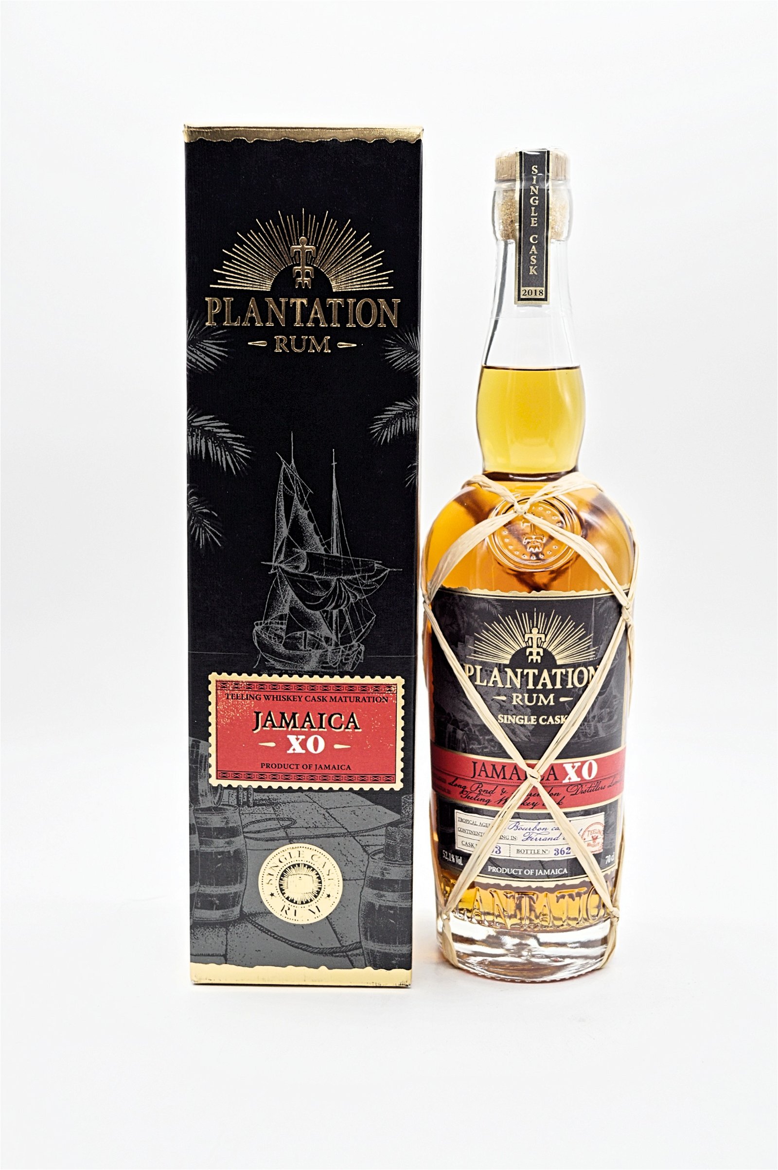 Plantation Rum Jamaica XO Single Cask Collection Teeling Whiskey Finish