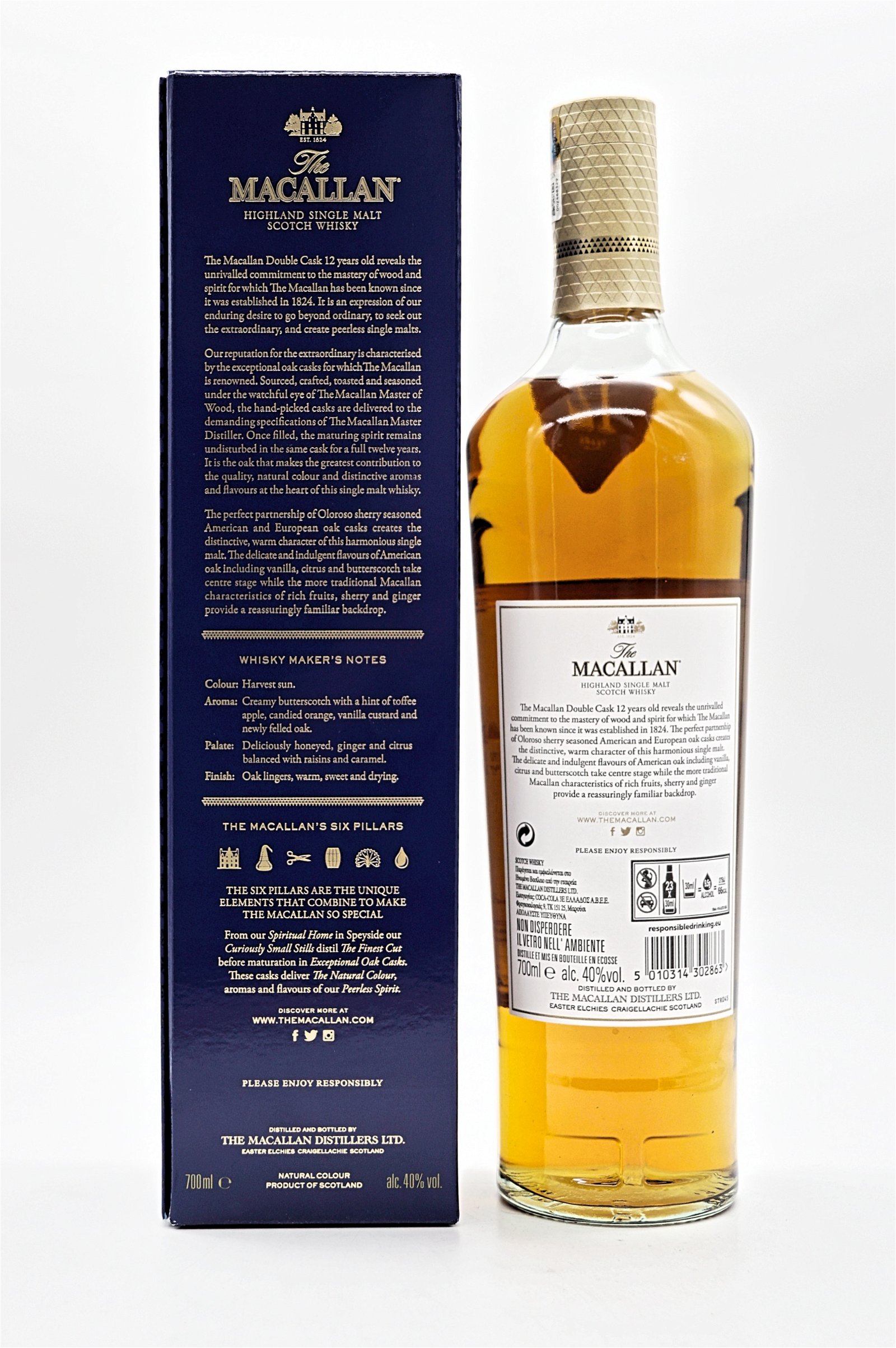 The Macallan 12 Jahre Double Cask Highland Single Malt Scotch Whisky