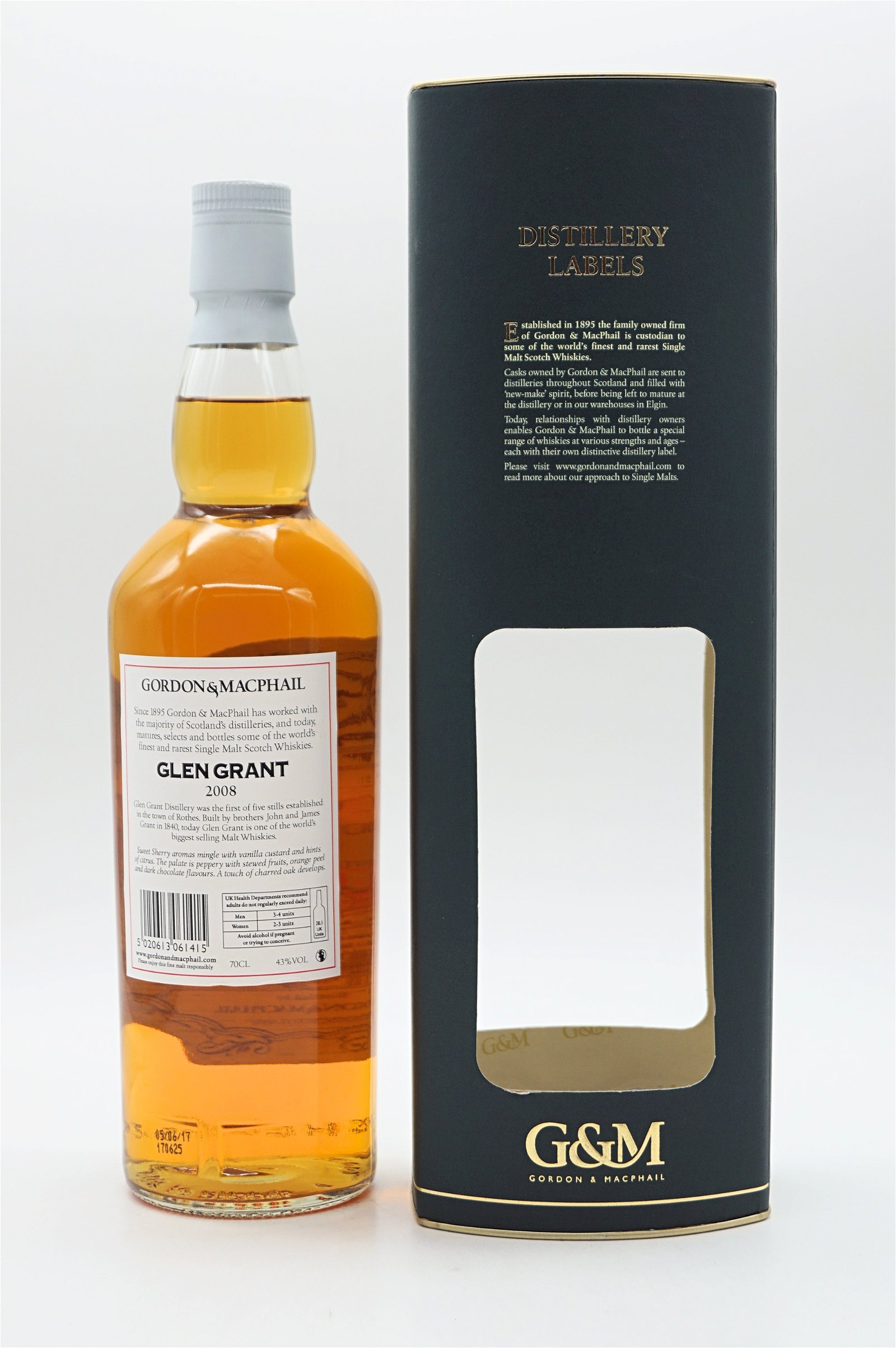 Gordon & Macphail Distillery Label Glen Grant 9 Jahre 2008/2017 Single Malt Scotch Whisky