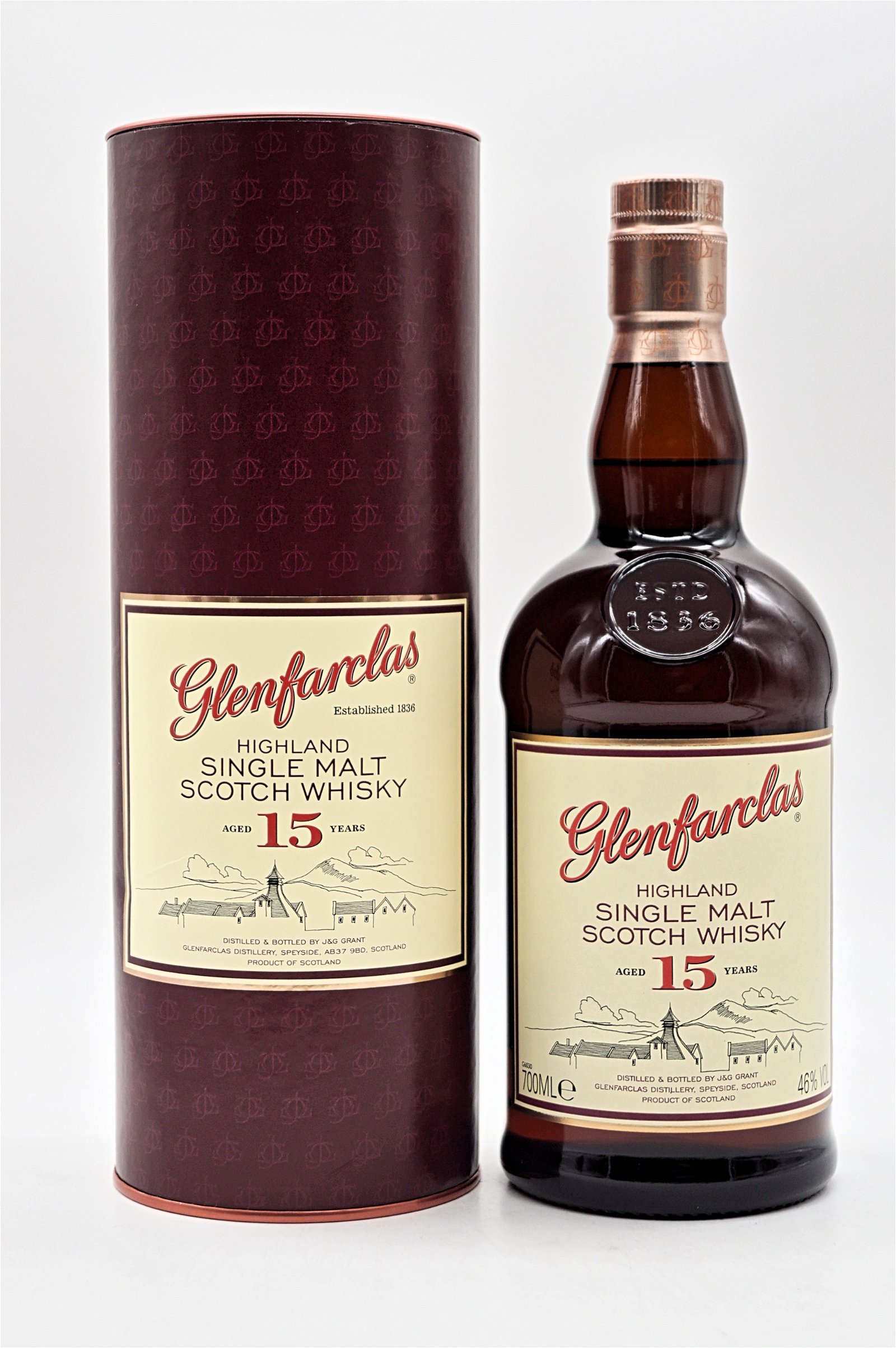 Glenfarclas 15 Jahre Highland Single Malt Scotch Whisky
