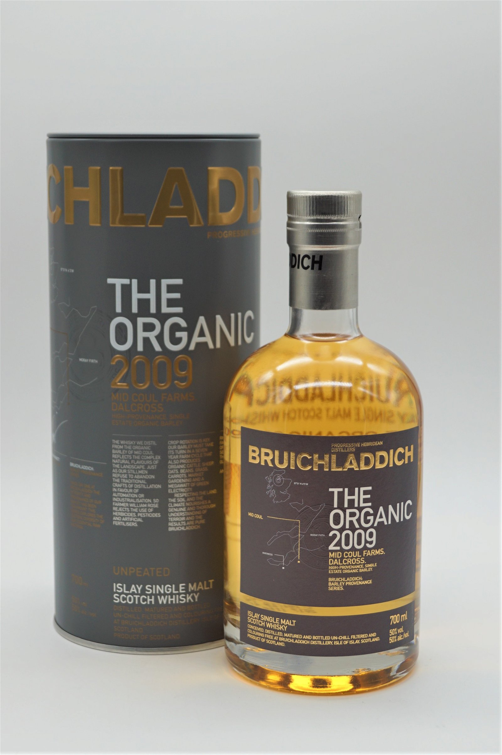 Bruichladdich The Organic 2009 Unpeated Single Malt Scotch Whisky