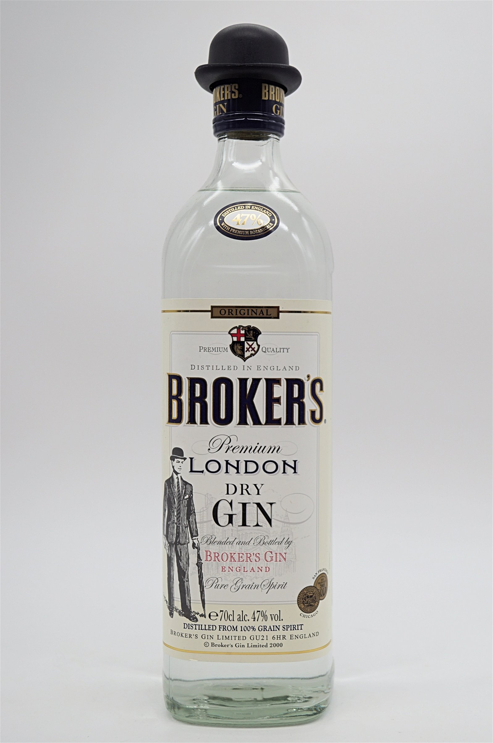Brokers Premium London Dry Gin 47%