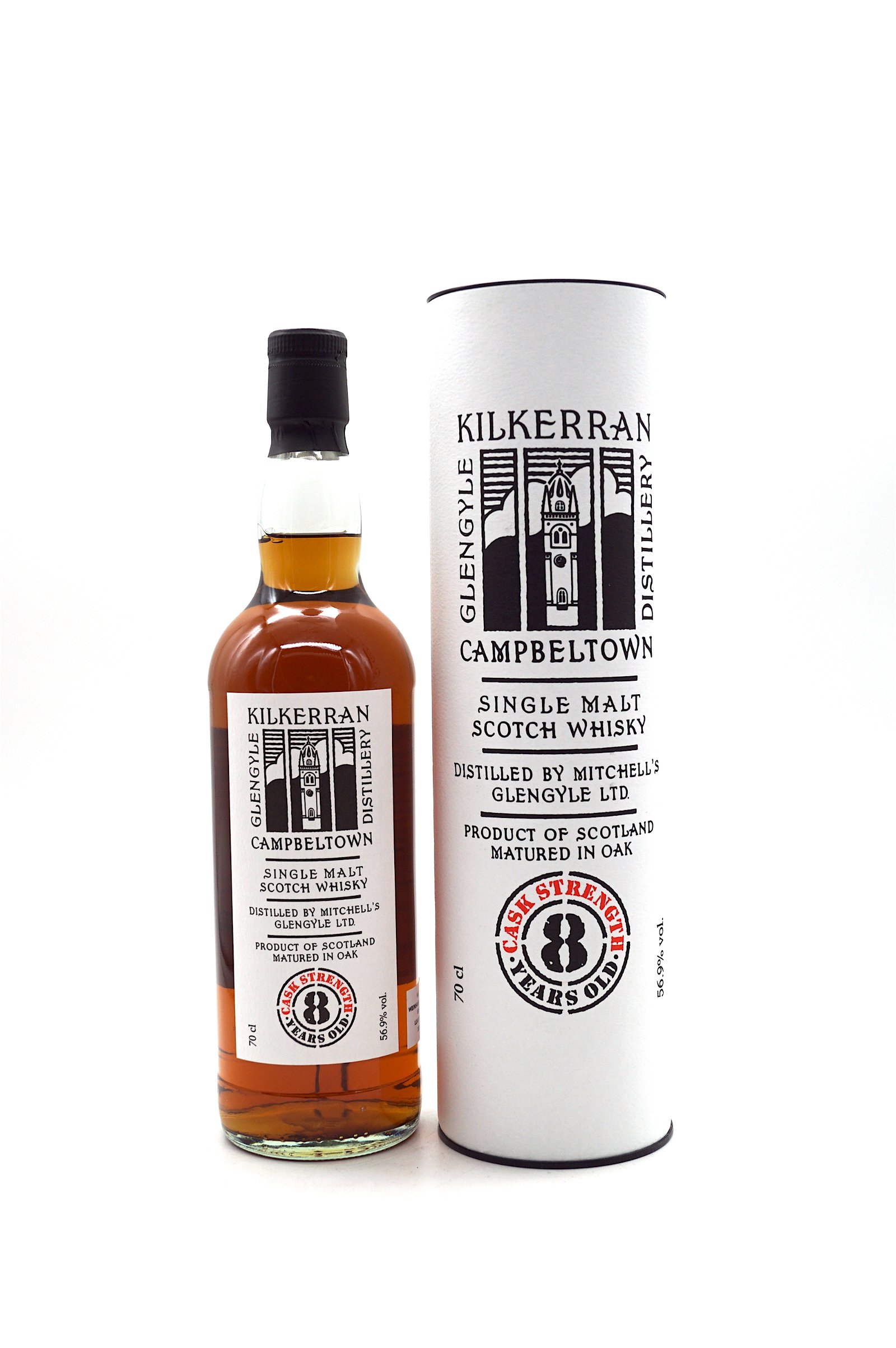Kilkerran 8 Jahre Cask Strength 2021 Release Campbeltown Single Malt Scotch Whisky