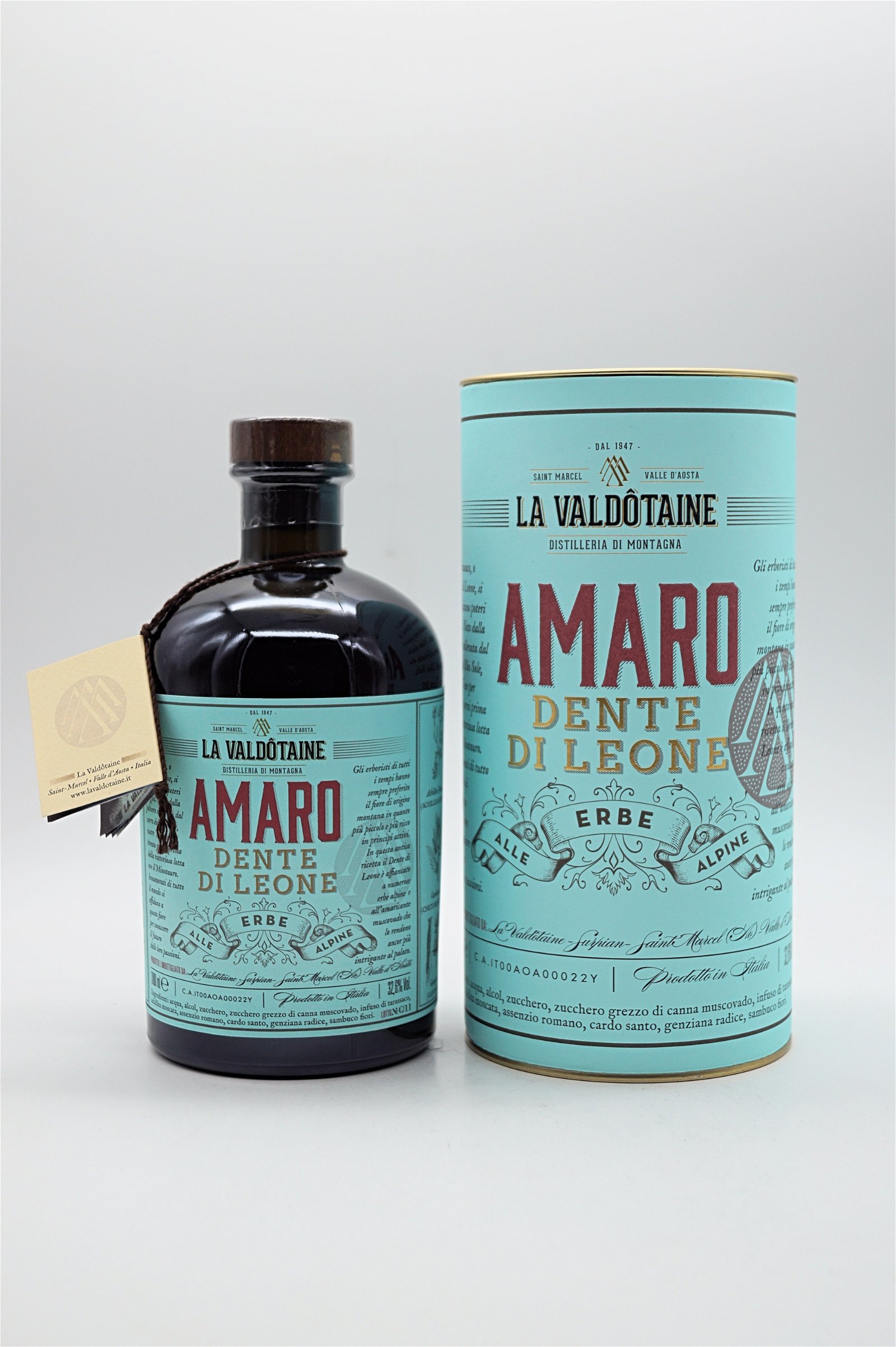 Amaro Dente di Leone mit Verpackung