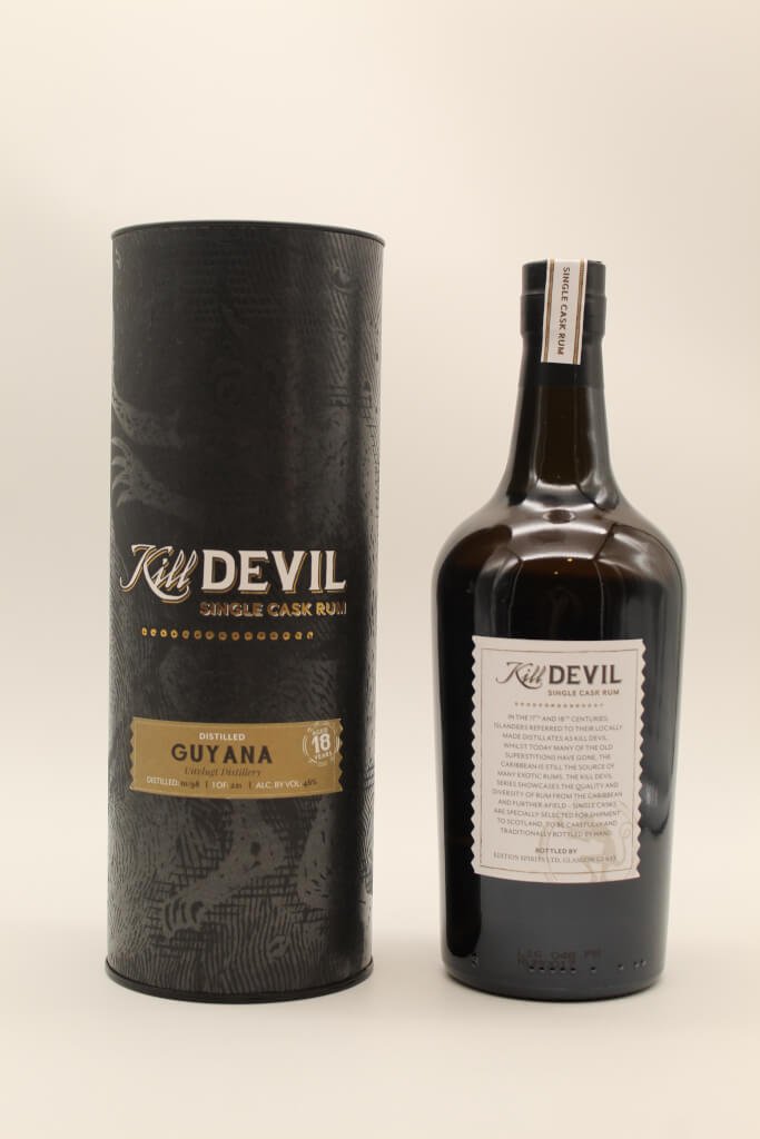 Kill Devil Rum Guyana 18 Jahre Uitvlugt Distillery 357 Fl.