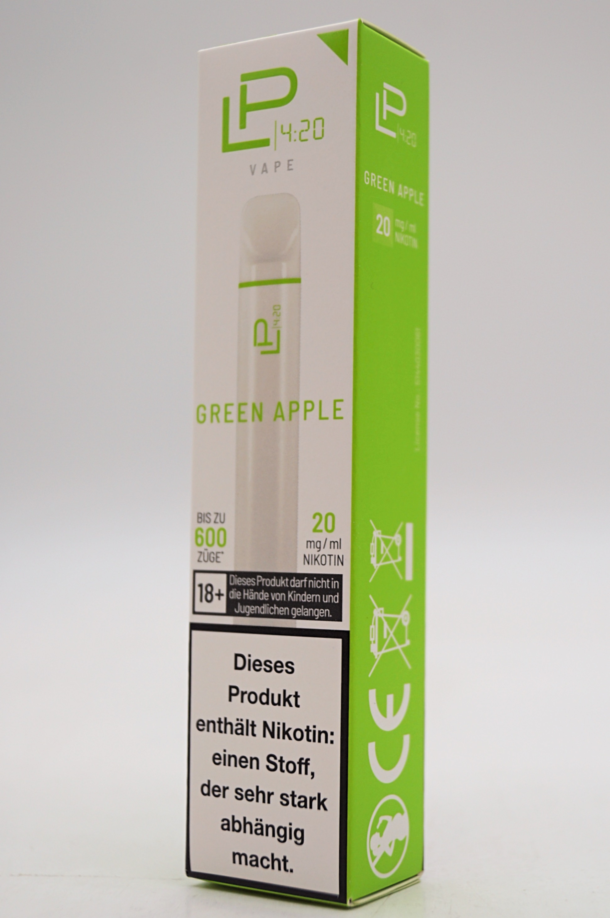 E-Zigarette Green Apple 