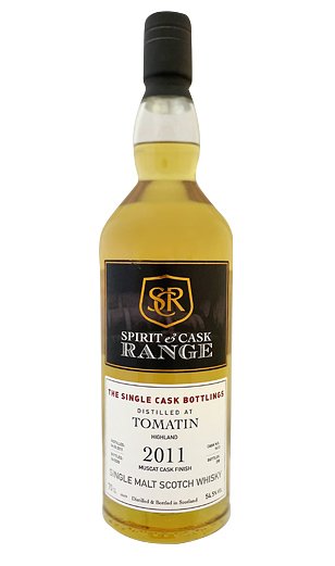 Spirit & Cask Range Tomatin 2011 Muscat Cask Finish Single Malt Scotch Whisky