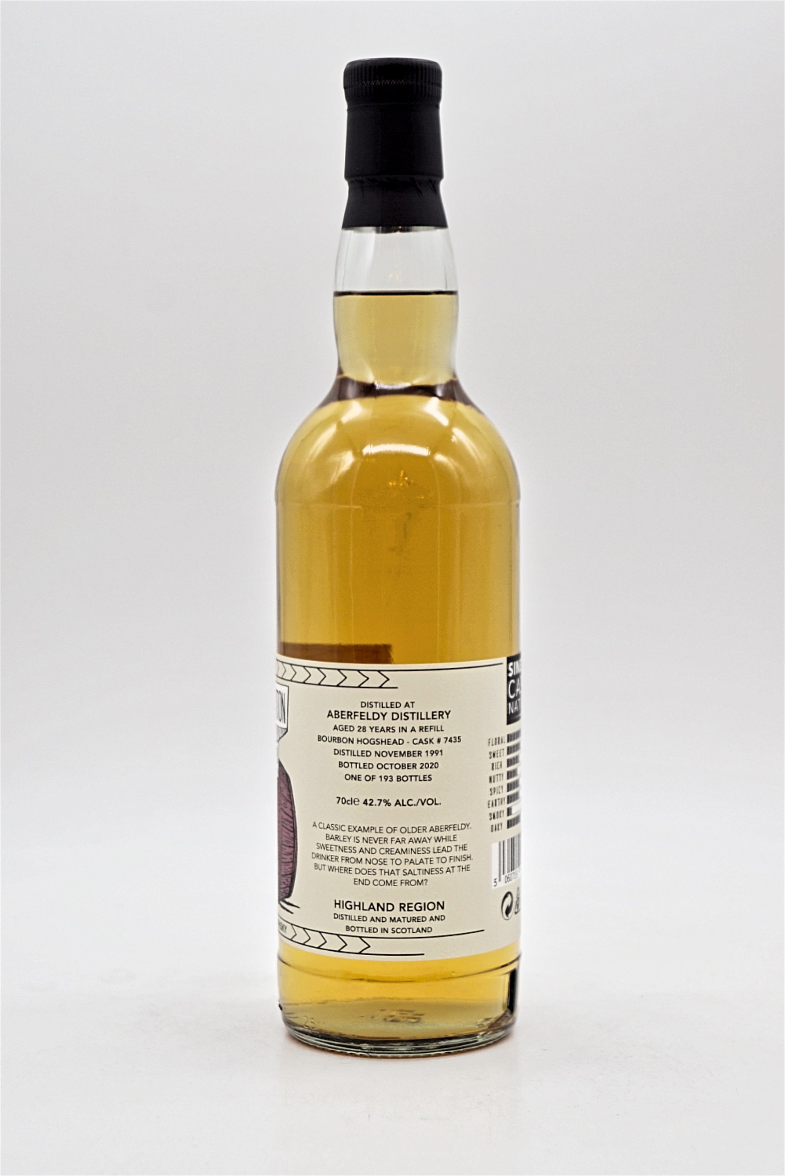 Single Cask Nation 28 Jahre Aberfeldy Cask #7435 Single Malt Scotch Whisky