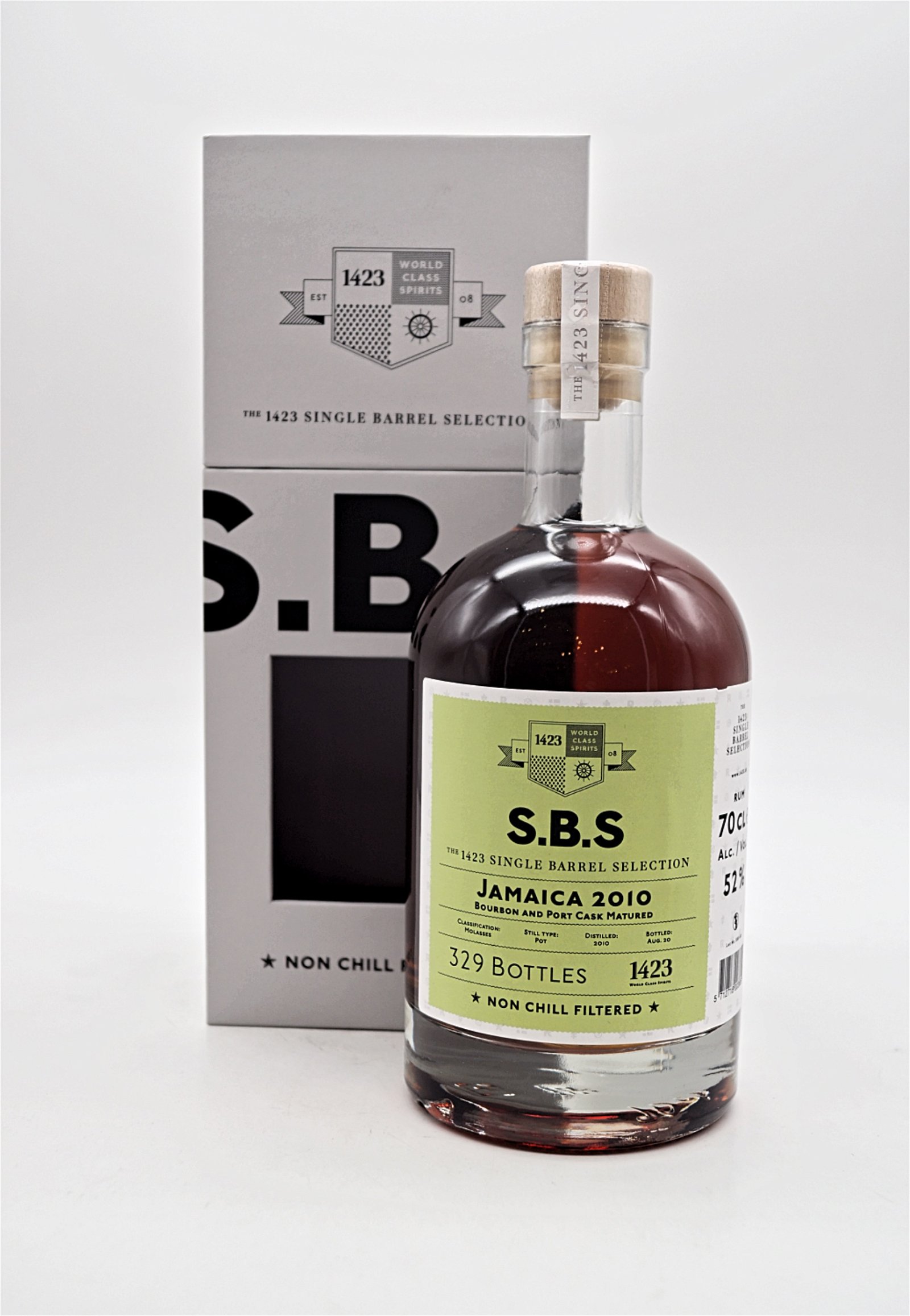 SBS Jamaica 2010 Bourbon and Port Cask Matured Single Barrel Selection Rum