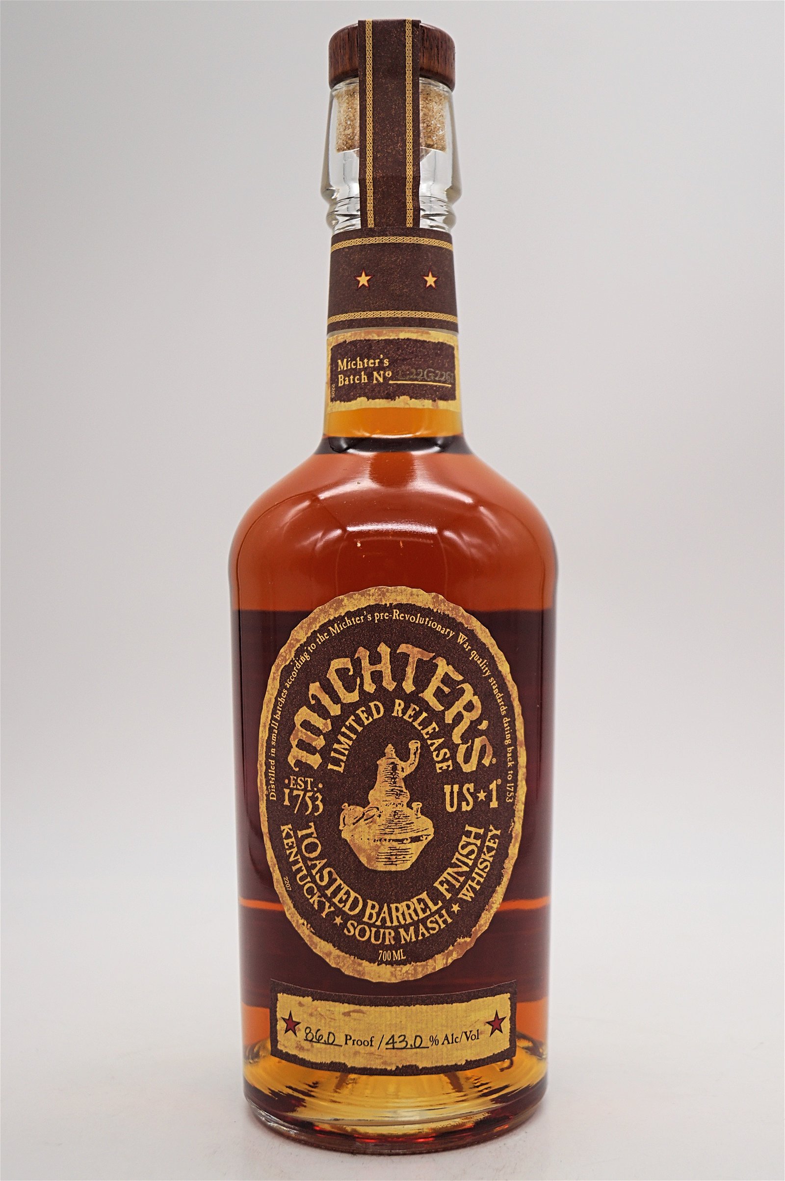 Michter's Toasted Barrel Fin Sour Mash Whiskey