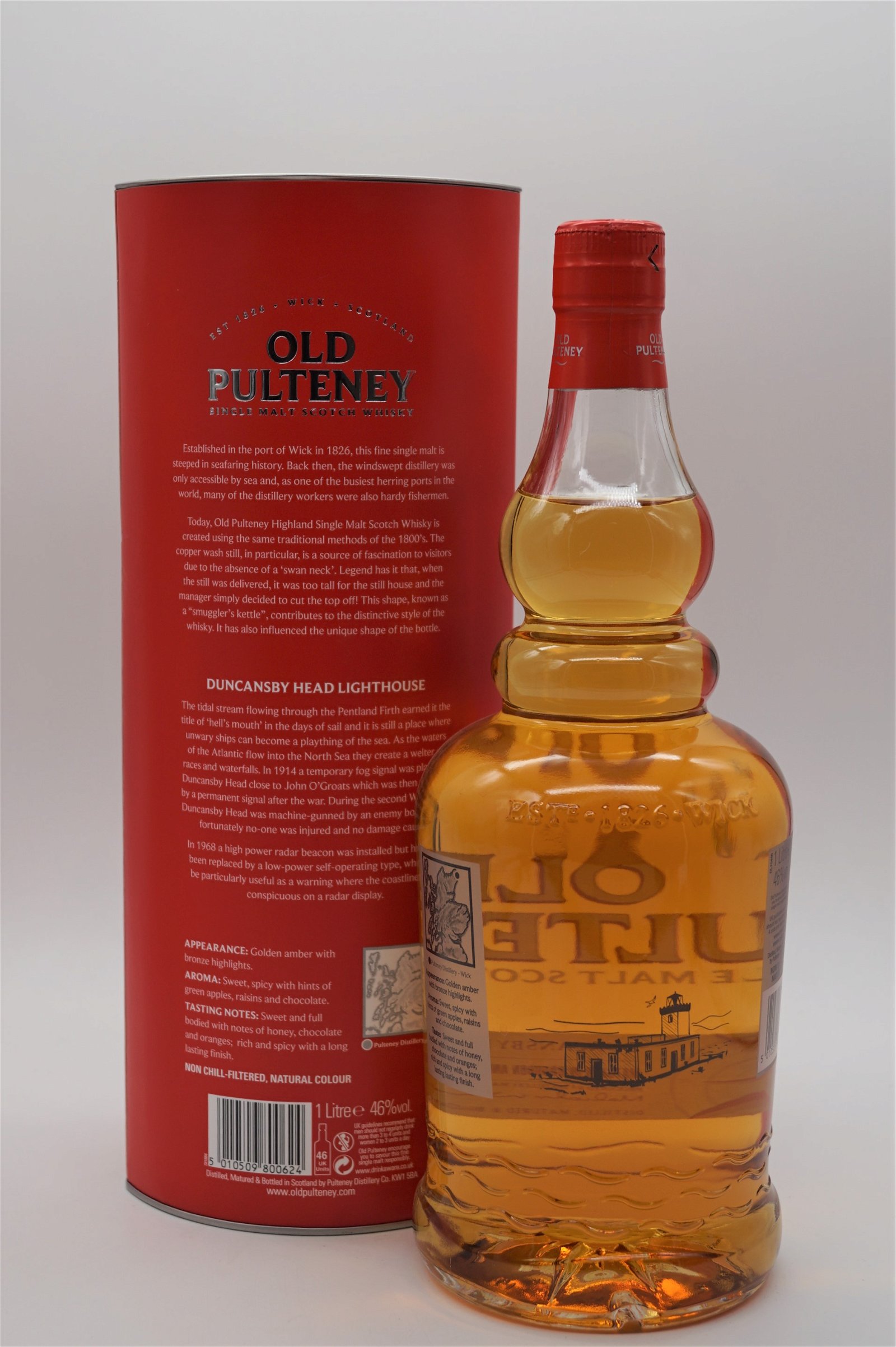 Old Pulteney Duncansby Head Bourbon and Sherry Cask Single Malt Scotch Whisky