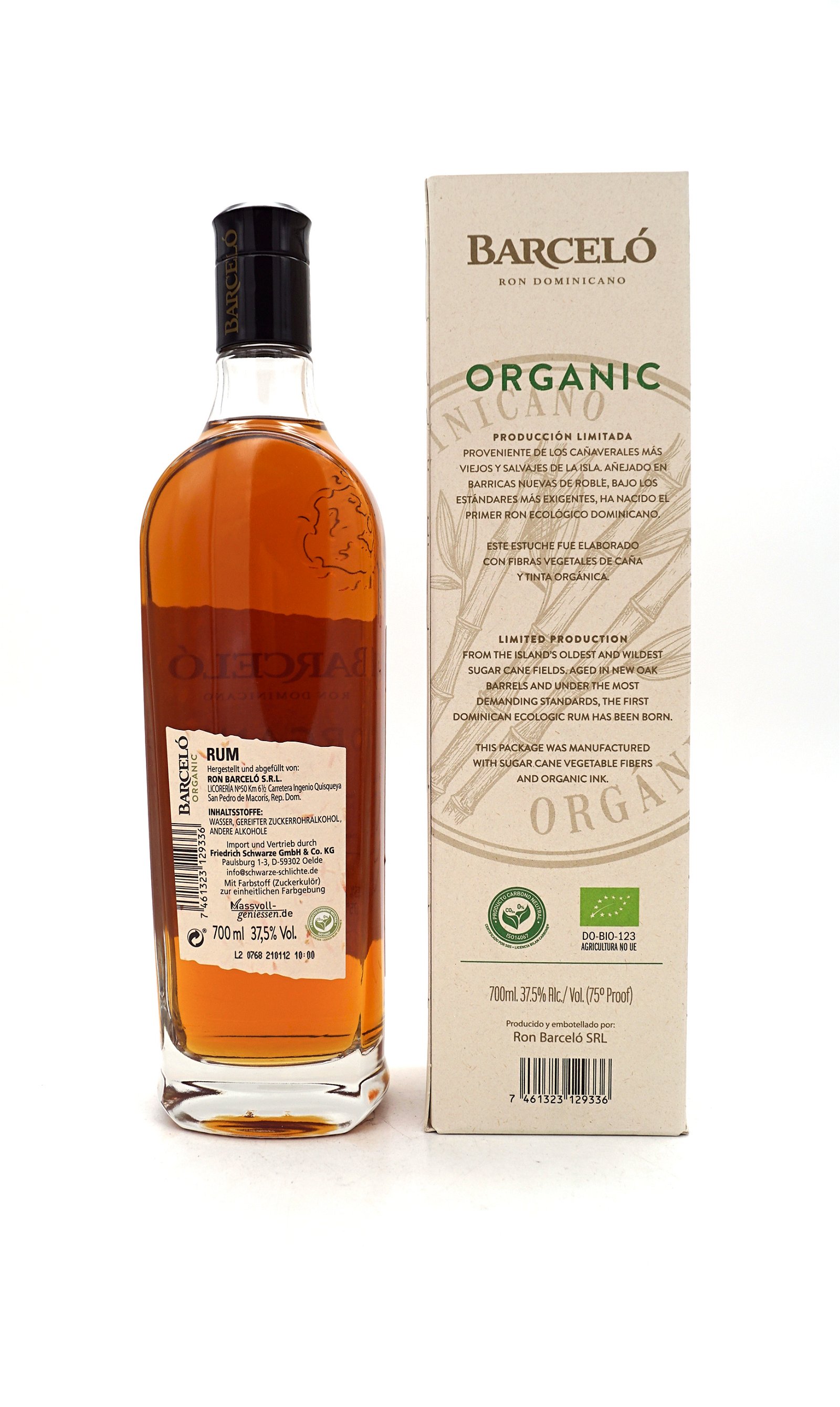 Ron Barcelo Organic Rum 