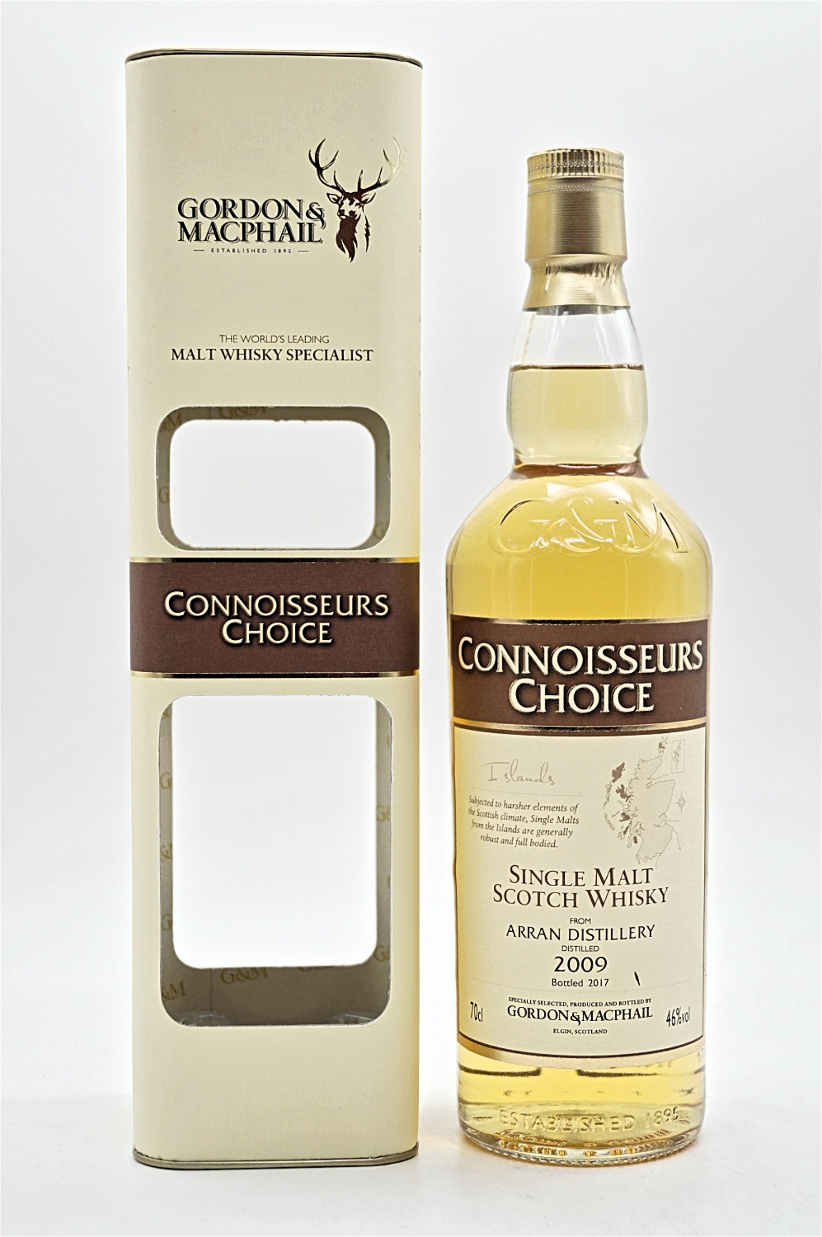 Gordon & Macphail Connoisseurs Choice Arran Distillery 2009/2017 Single Malt Scotch
