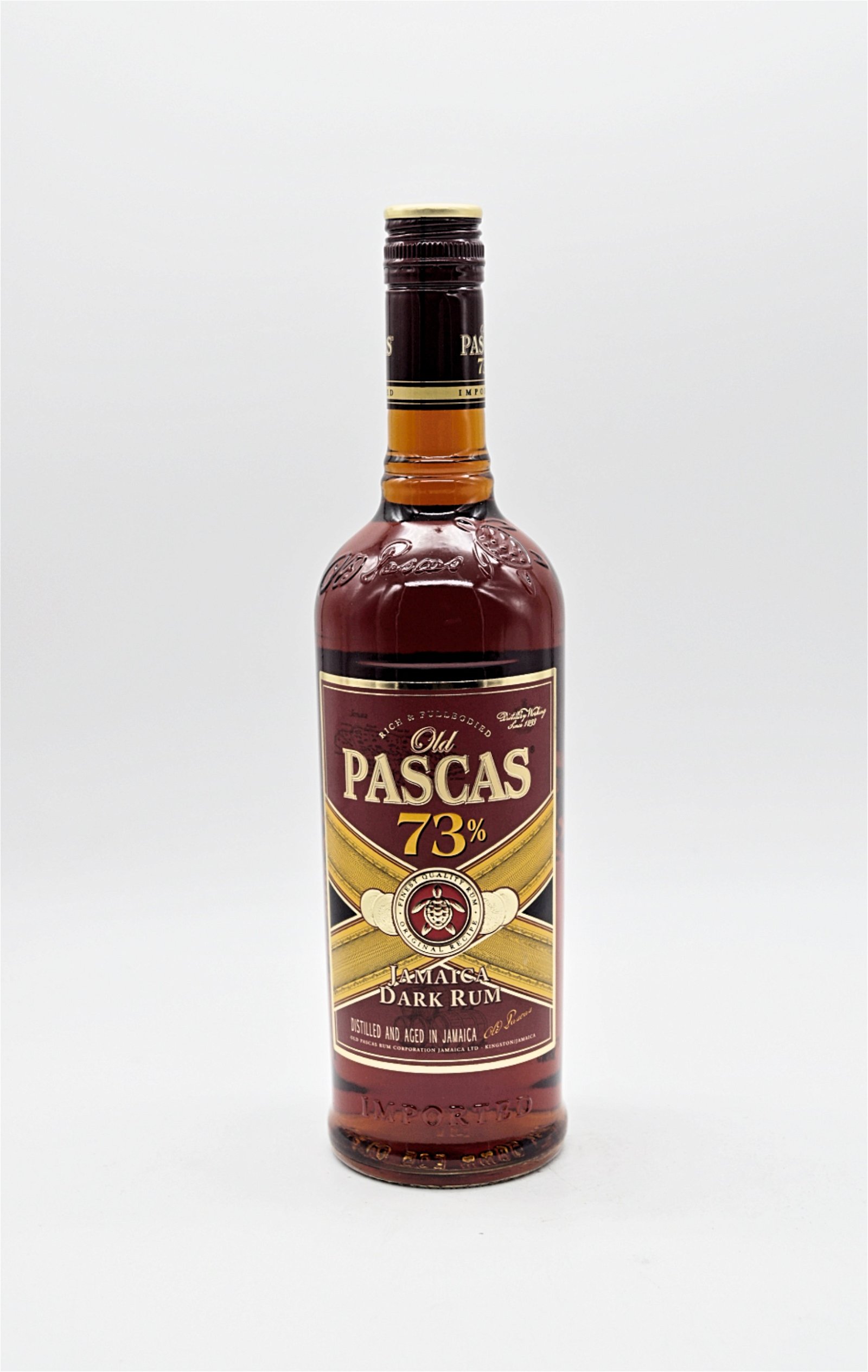 Old Pascas Jamaica Dark Rum 73%