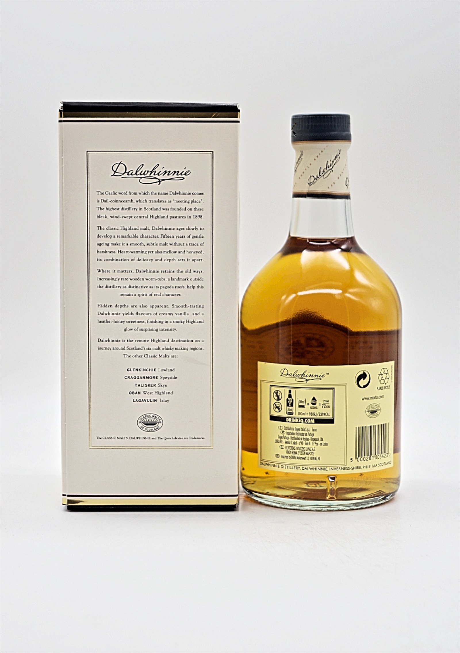 Dalwhinnie 15 Jahre Highland Single Malt Scotch Whisky