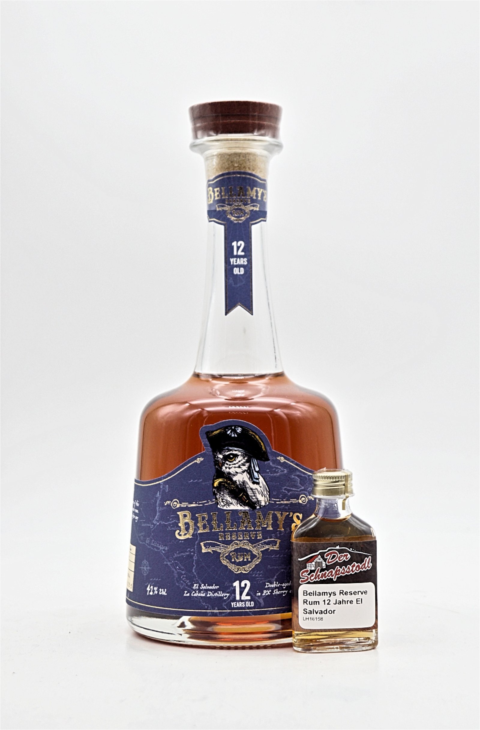 Bellamys Reserve Rum 12 Jahre El Salvador Sample 20ml 