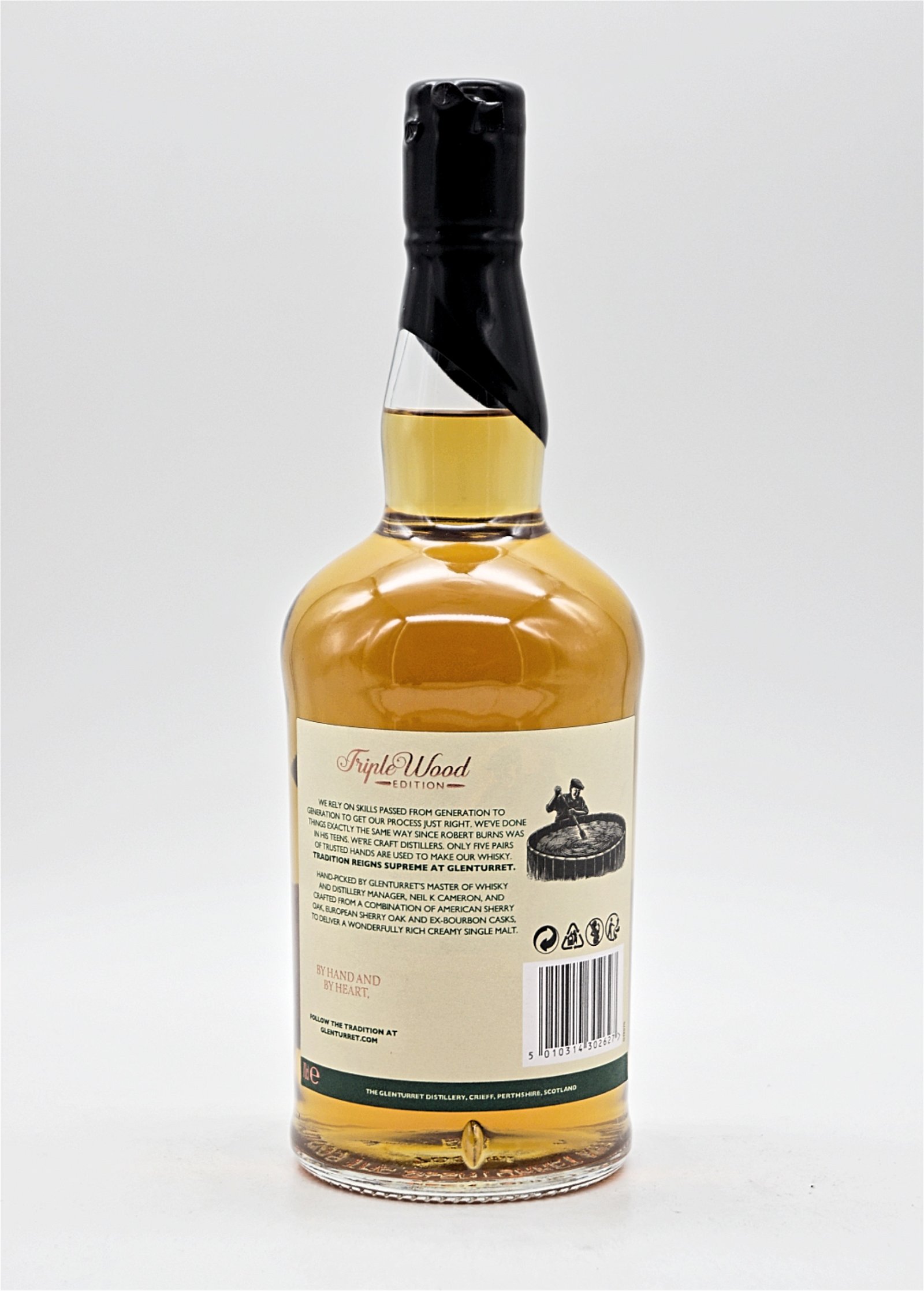 The Glenturret Triple Wood Edition Batch 2 Single Malt Scotch Whisky Geschenkverpackung