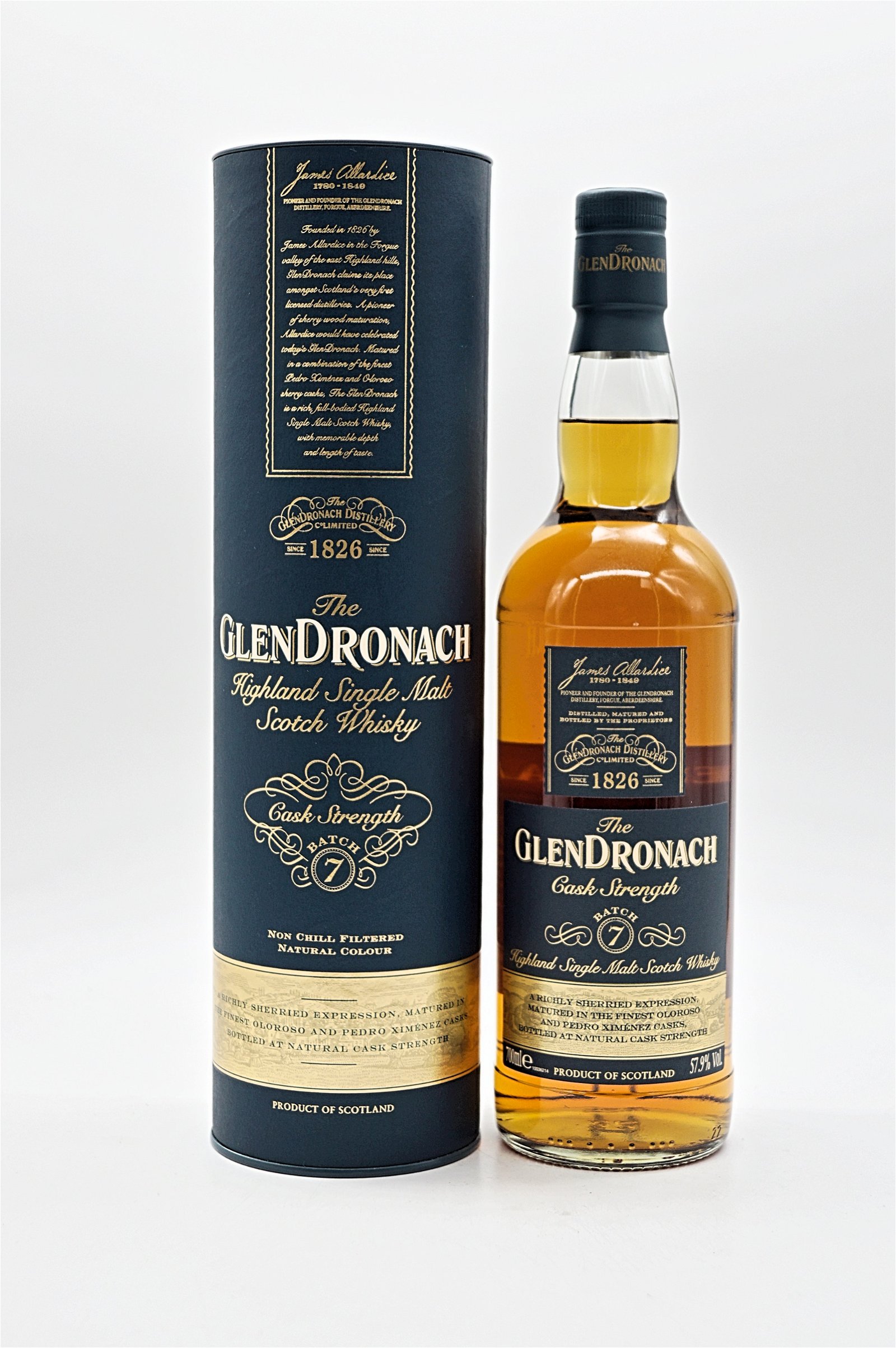 GlenDronach Cask Strength Batch 7 Highland Single Malt Scotch Whisky