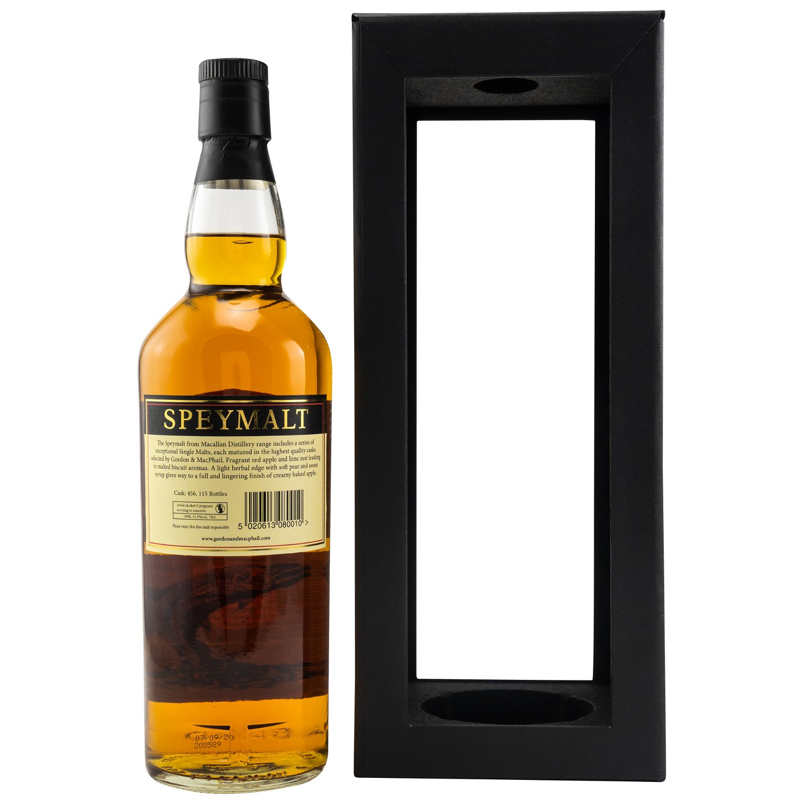 Gordon & Macphail Speymalt Macallan Distillery 98/20 Cask Strength Scotch Whisky