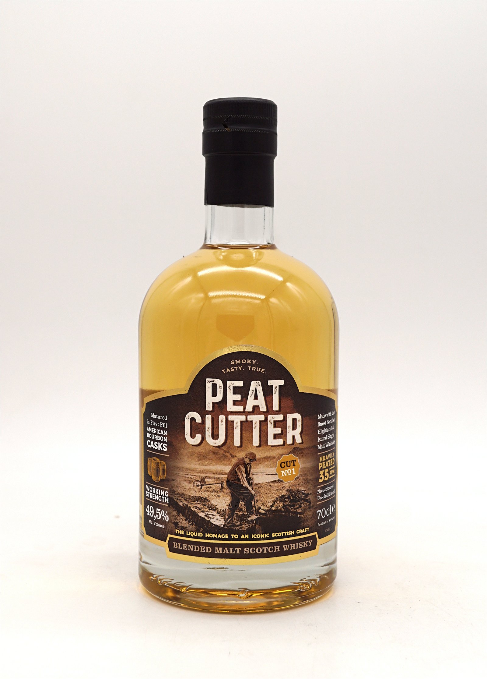 Peat Cutter Blended Malt Scotch Whisky 