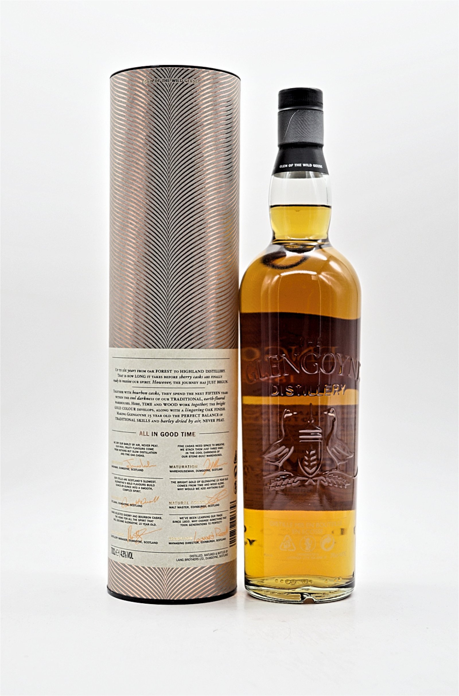 Glengoyne 15 Jahre Highland Single Malt Scotch Whisky
