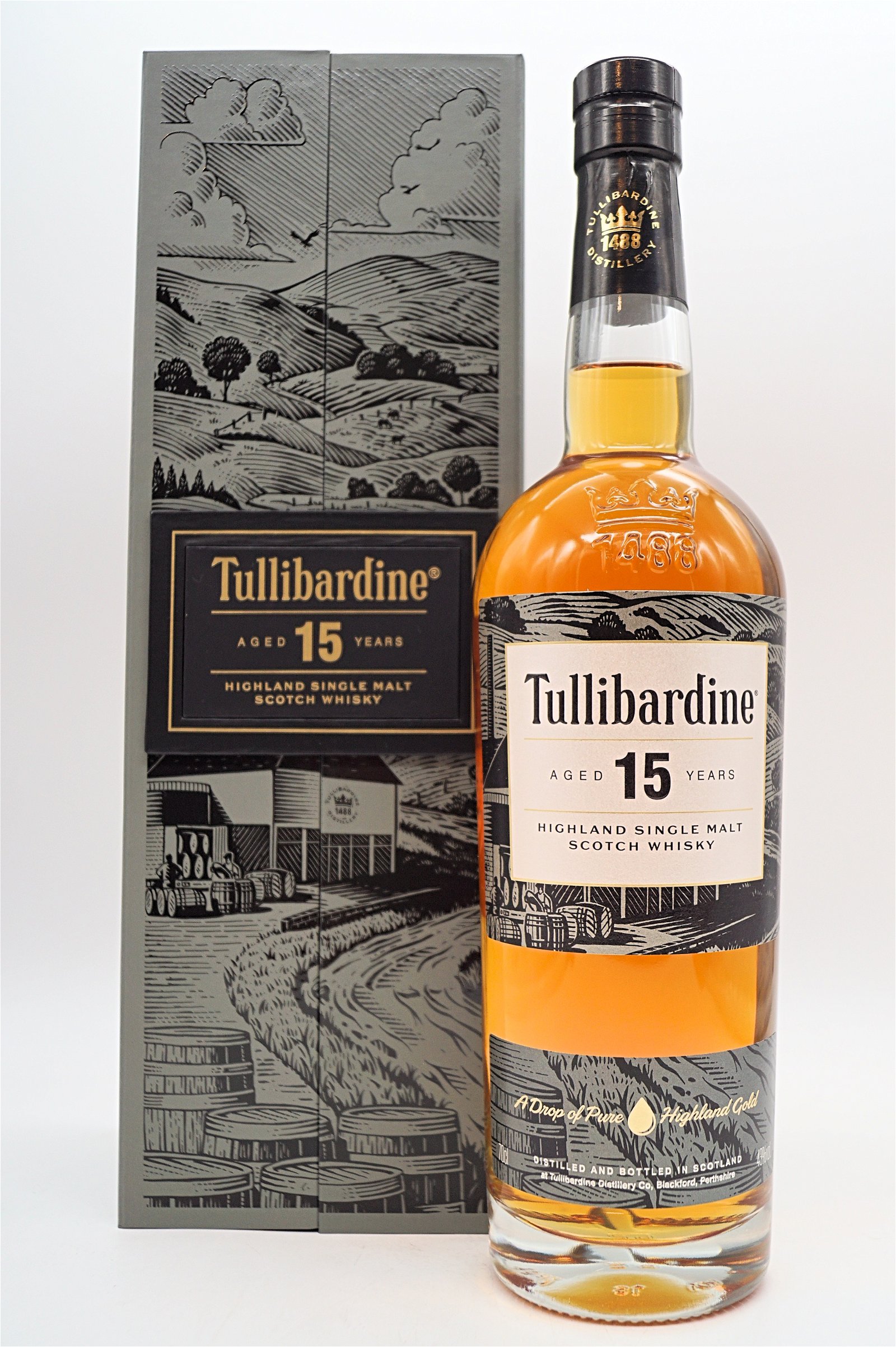 Tullibardine 15 Jahre Highland Single Malt Scotch Whisky